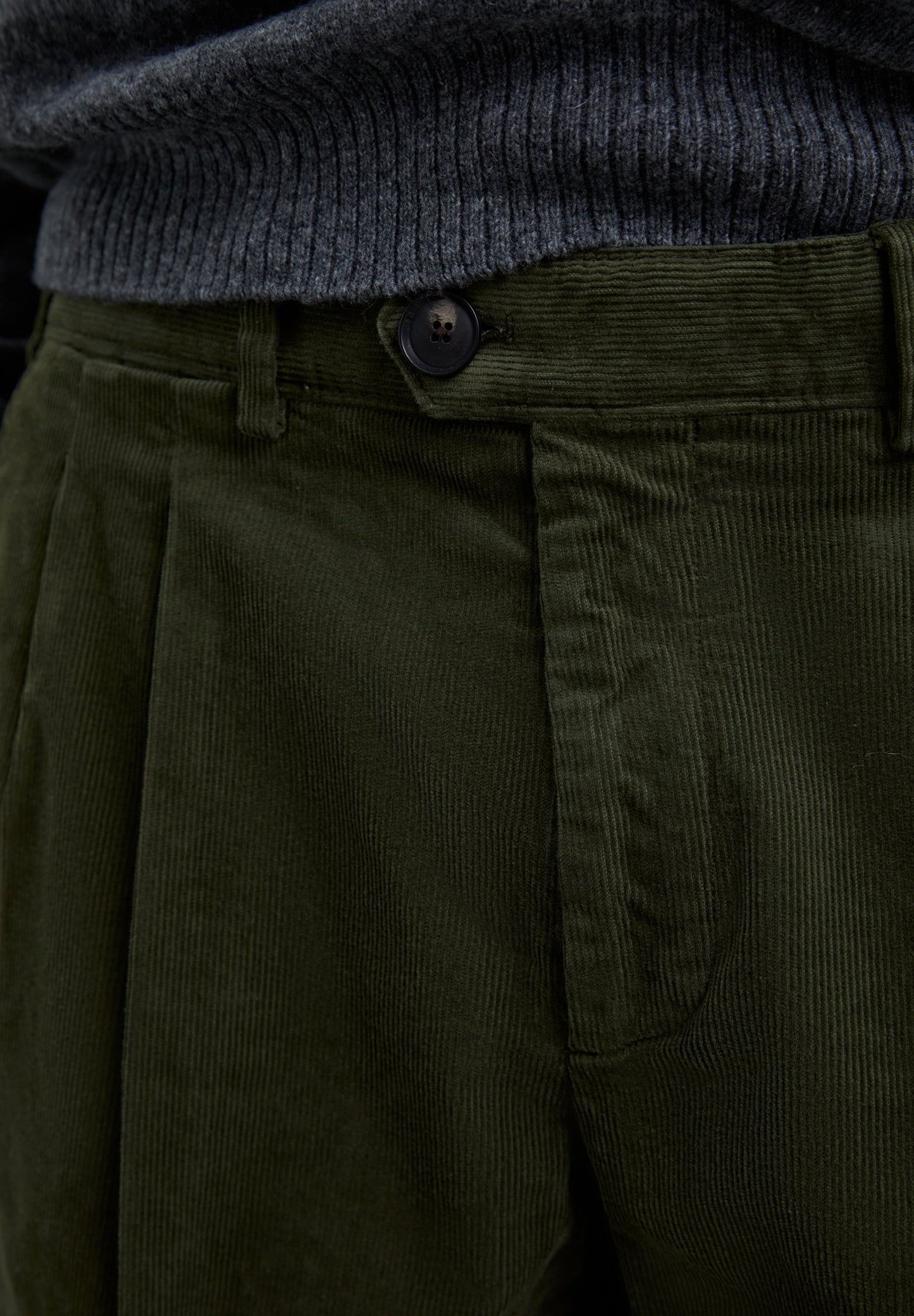CORDUROY CHINO TROUSERS