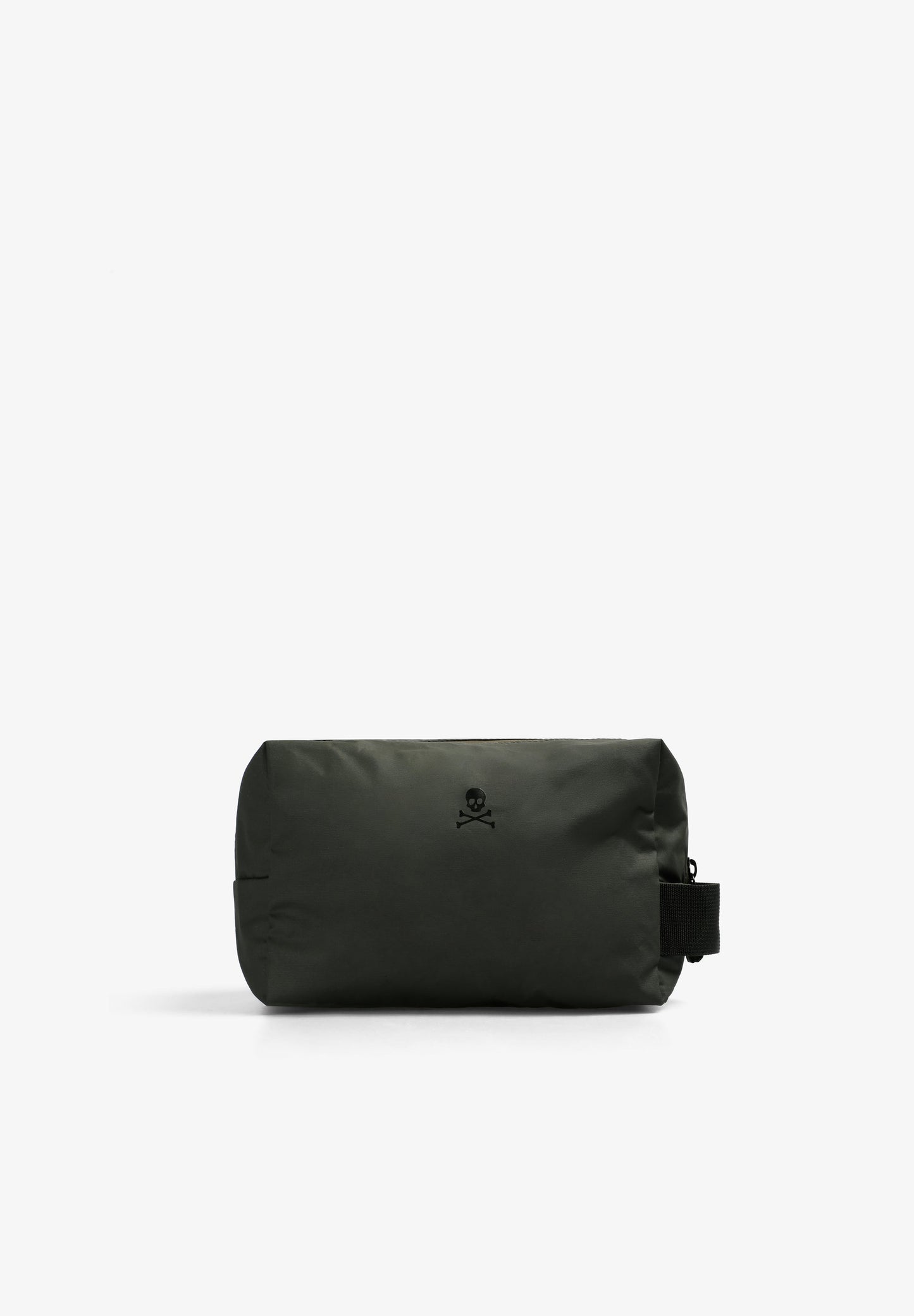 WAXED TRAVEL TOILETRY BAG