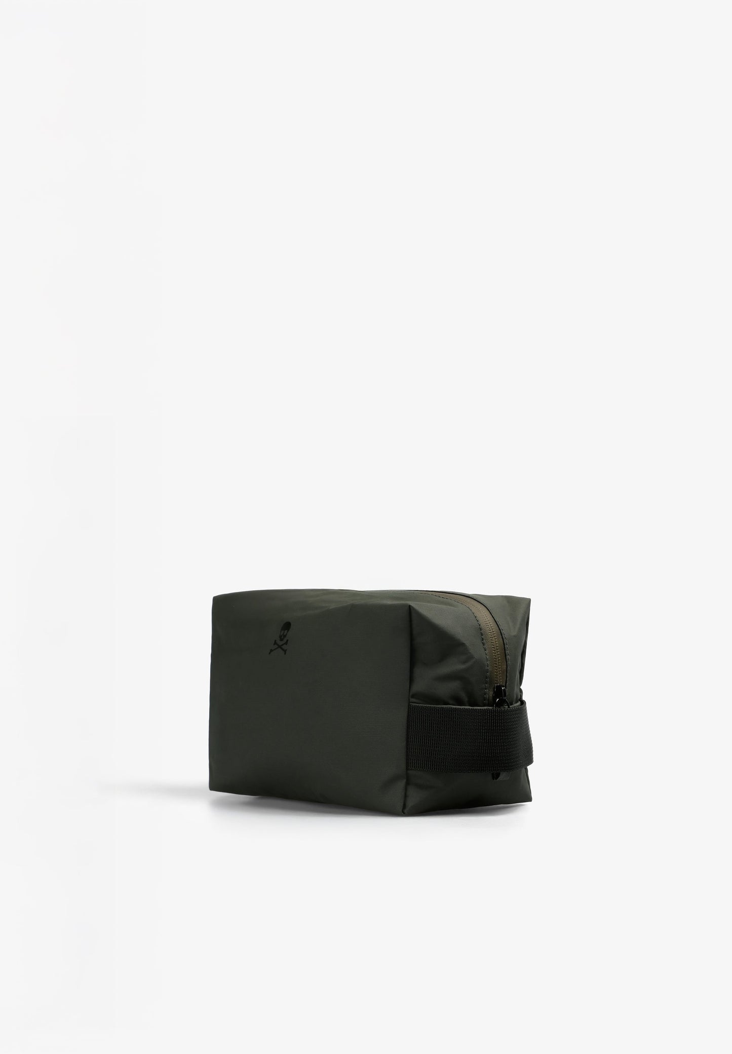 WAXED TRAVEL TOILETRY BAG