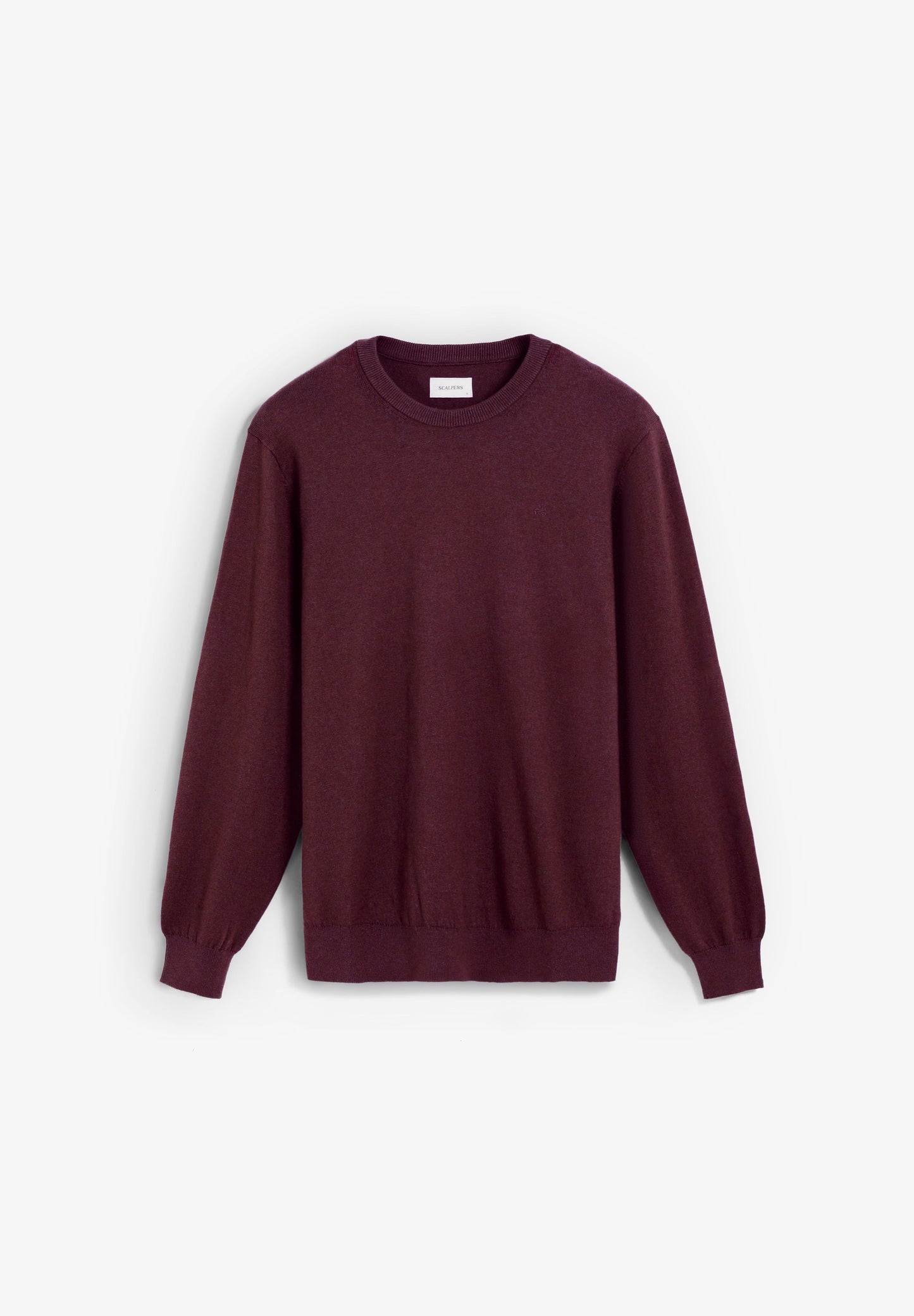 SWEATER WITH EMBROIDERED SKULL