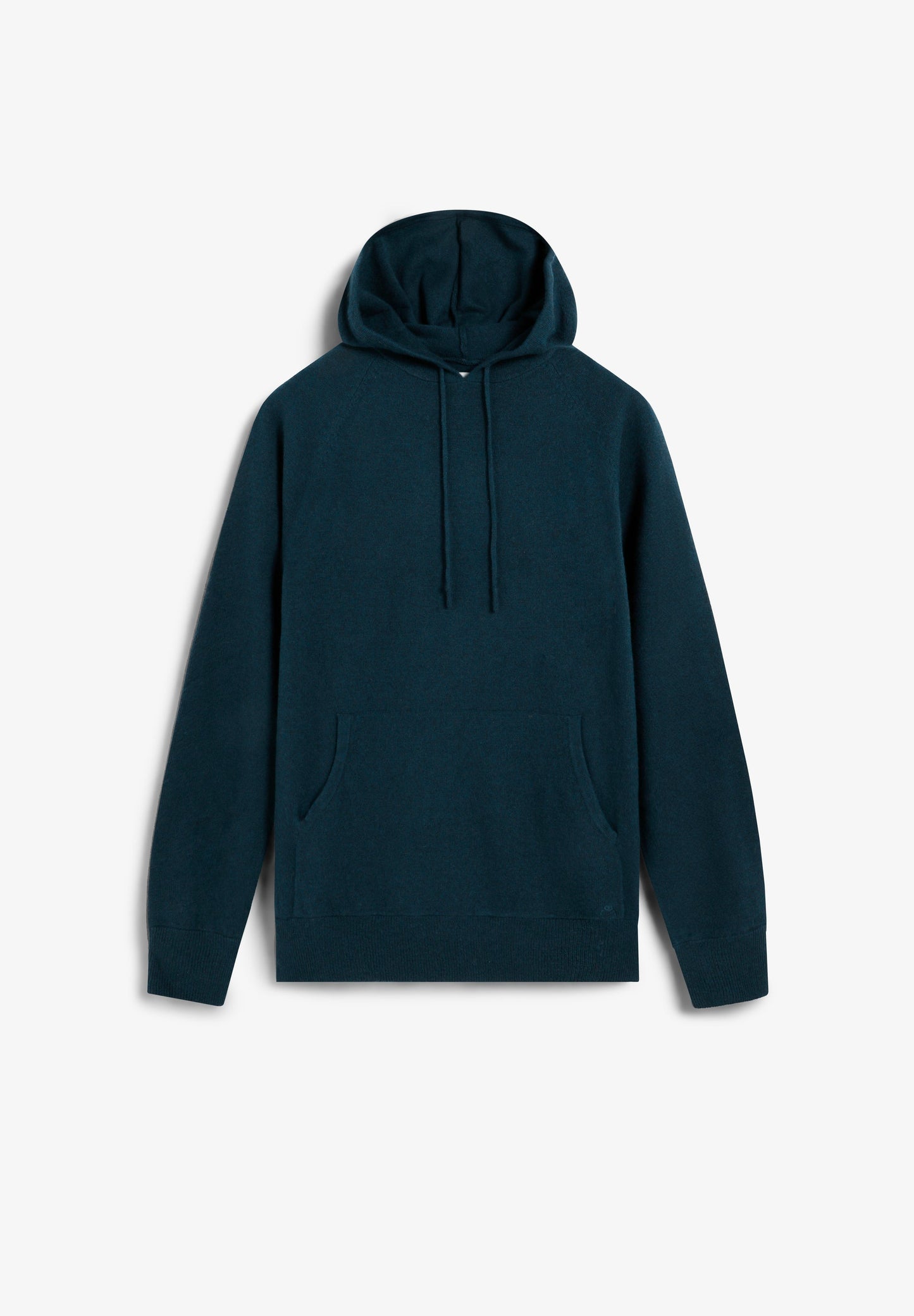 WOOL SWEATER WITH ADJUSTABLE HOOD