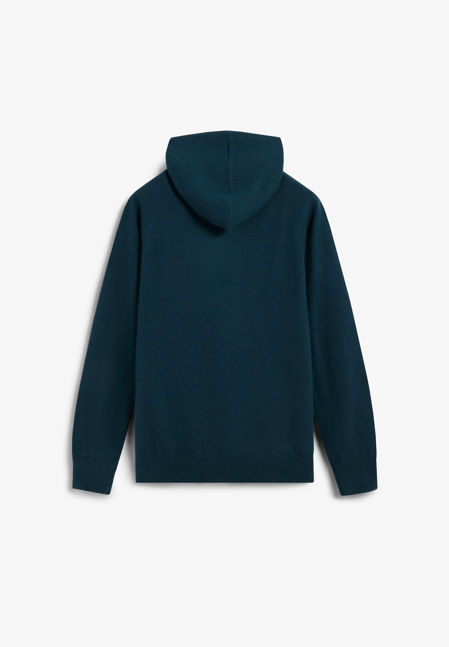 WOOL SWEATER WITH ADJUSTABLE HOOD