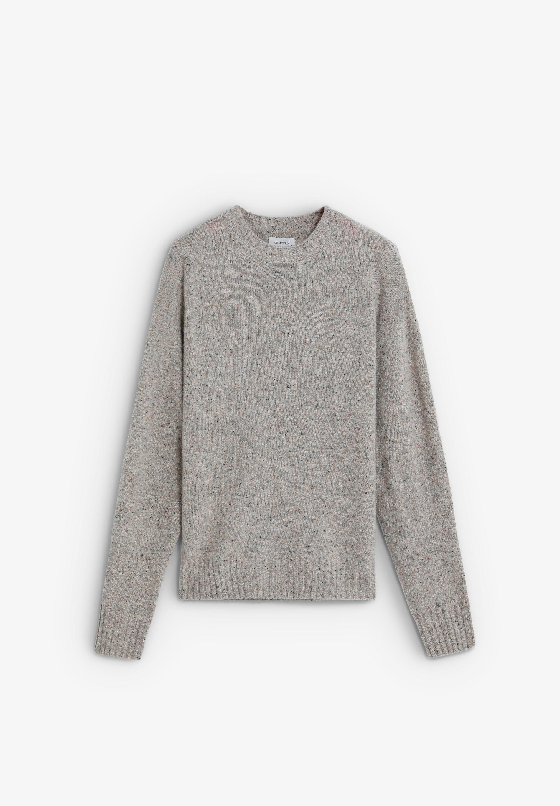 ROUND NECK WOOL SWEATER