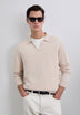 WOOL KNIT POLO SHIRT