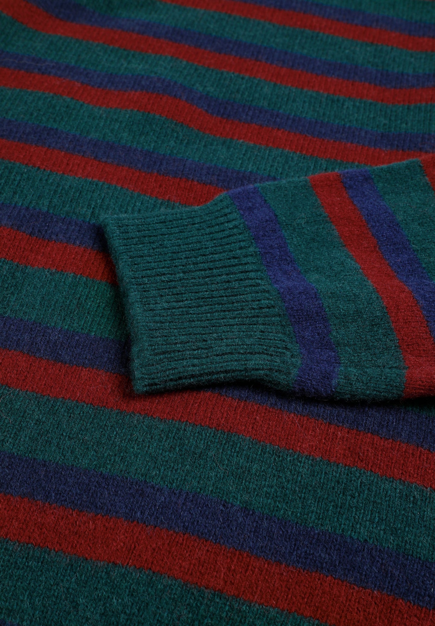 STRIPED WOOL SWEATER