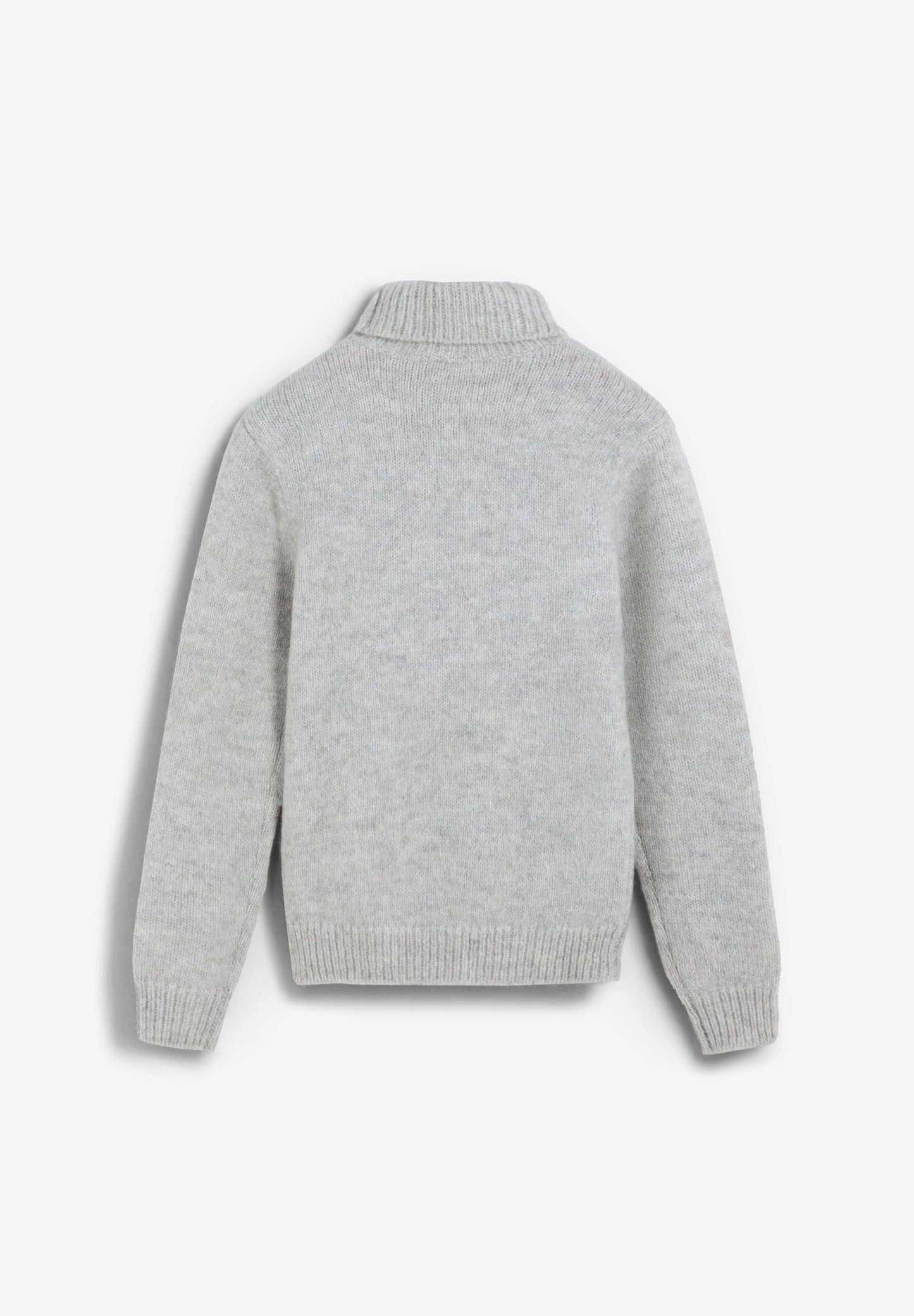 HIGH NECK WOOL SWEATER