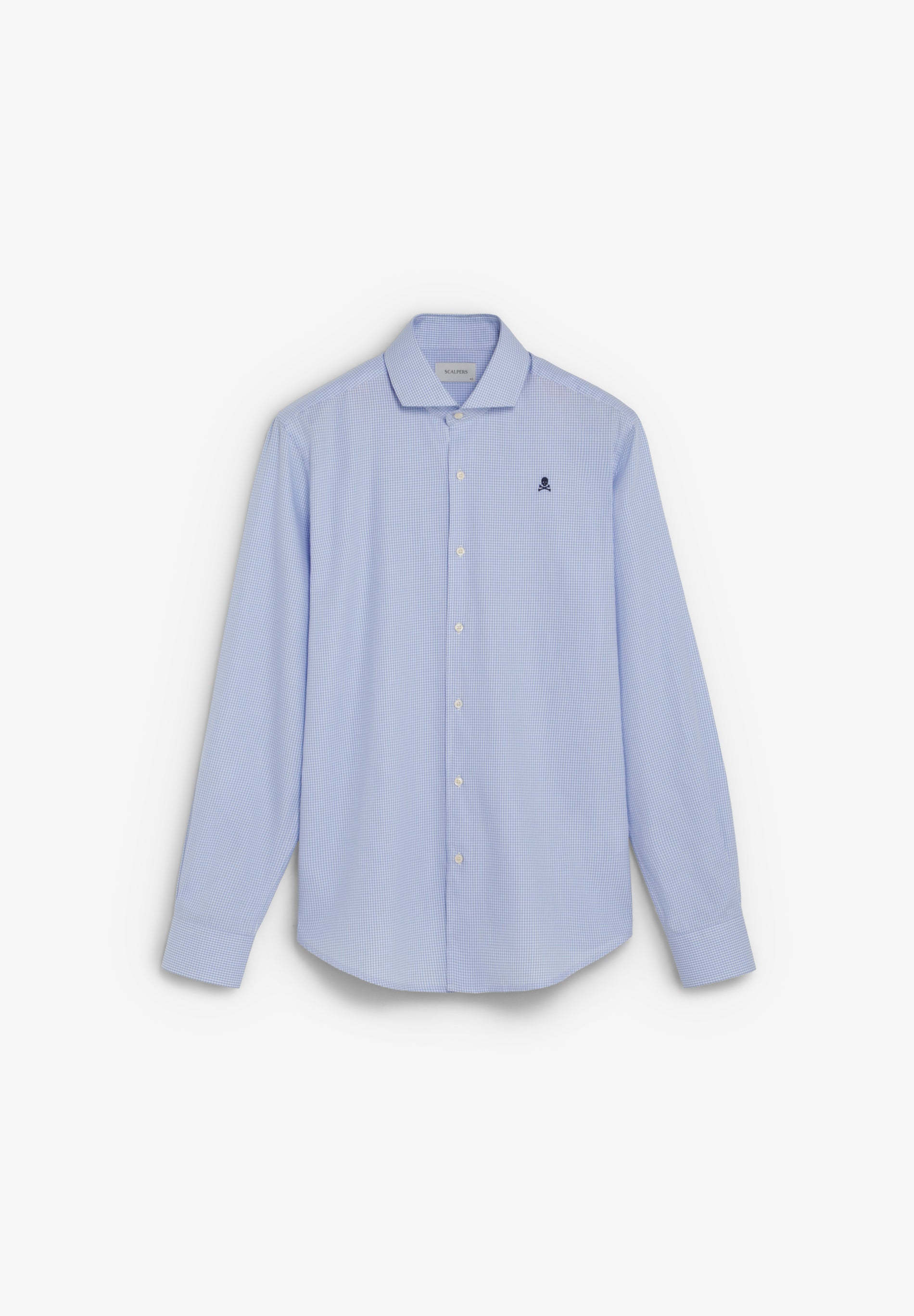 SHIRT WITH EMBROIDERED SKULL