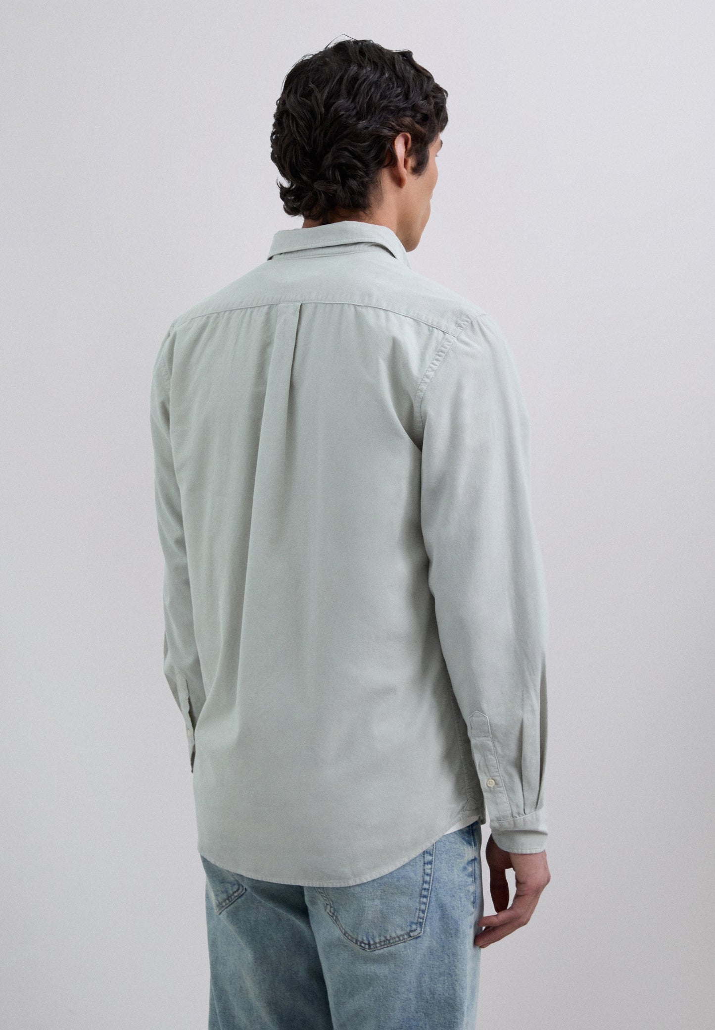 MICRO-CORDUROY SKULL SHIRT