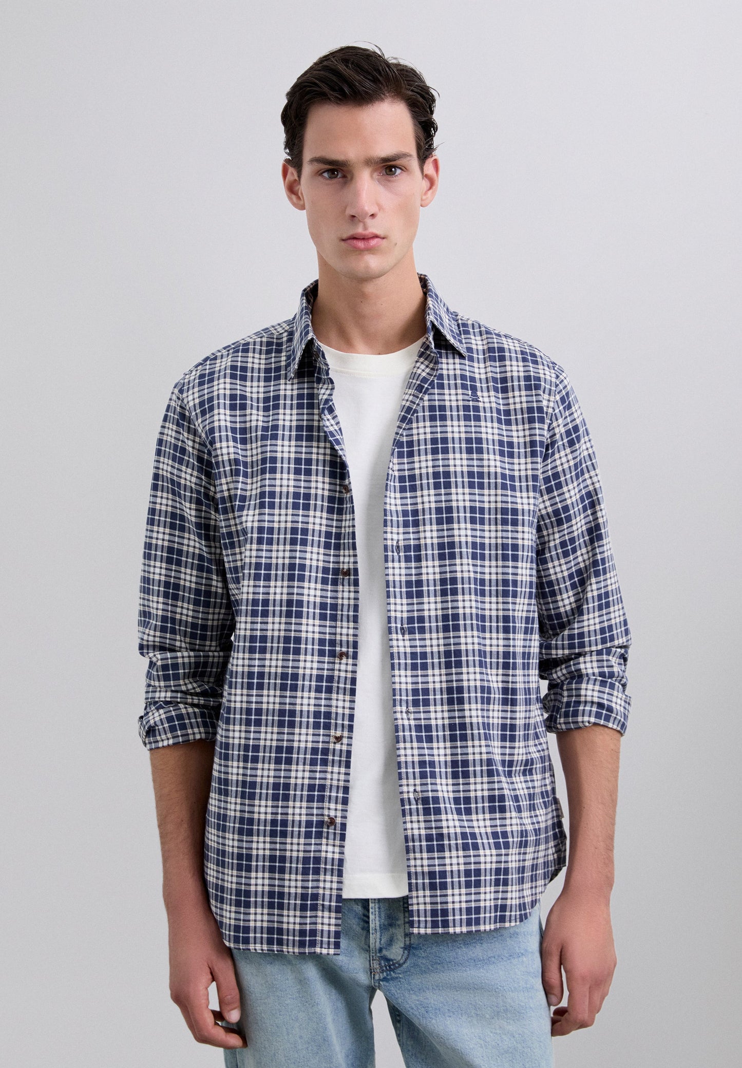 TARTAN PRINT SHIRT