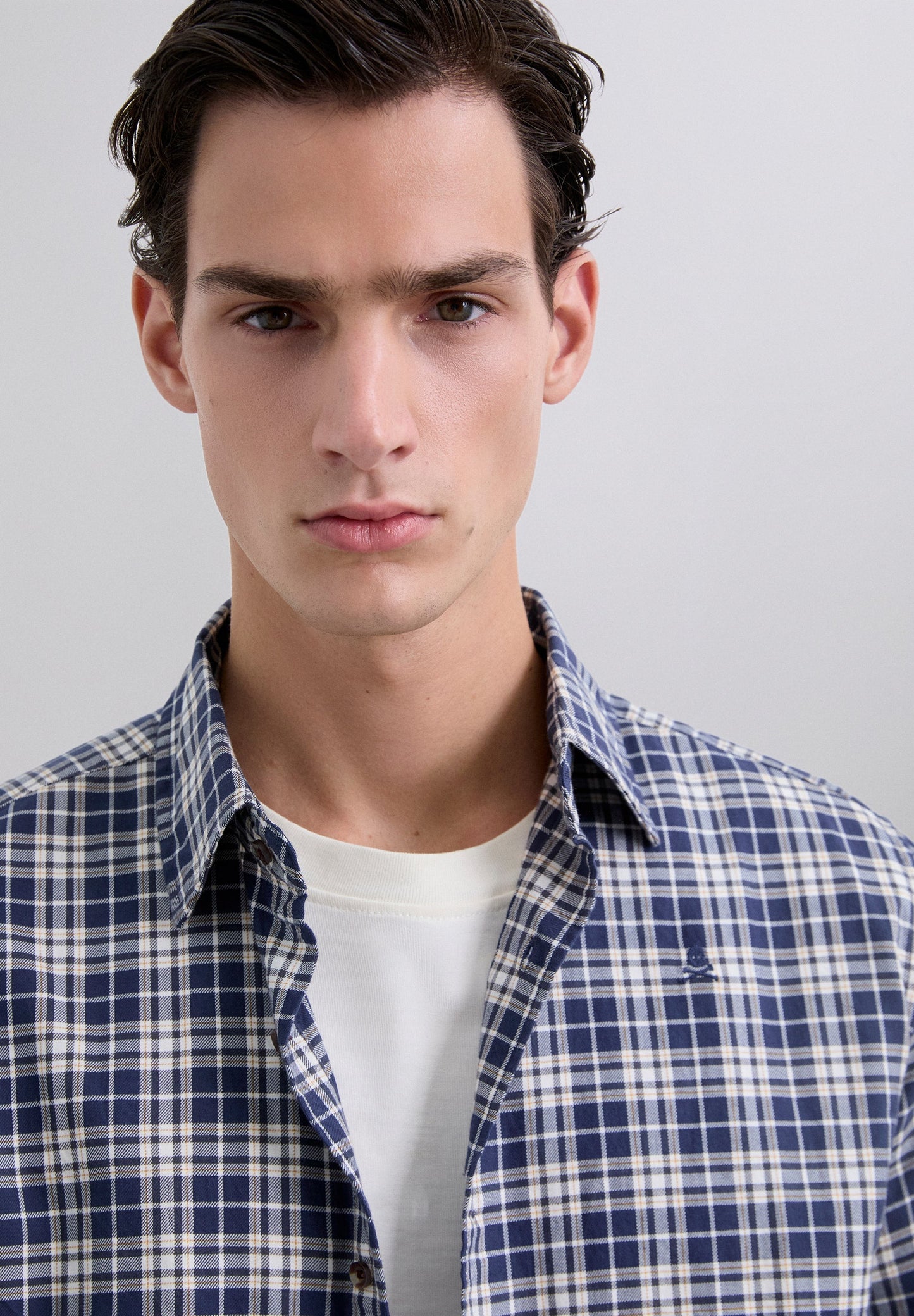 SHIRT MET SCHOTSE RUITJESPRINT