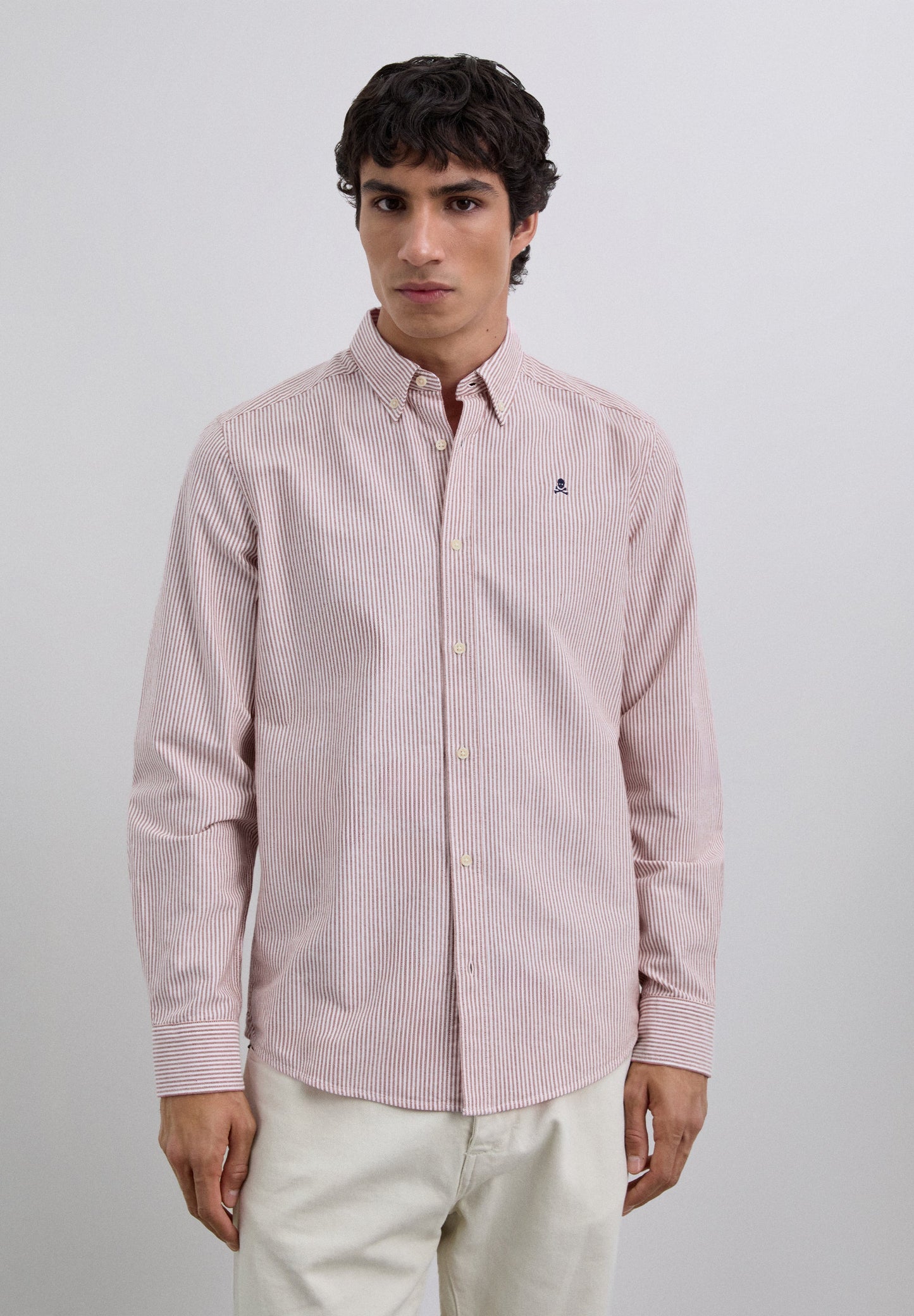 CAMISA OXFORD RAYAS - Scalpers