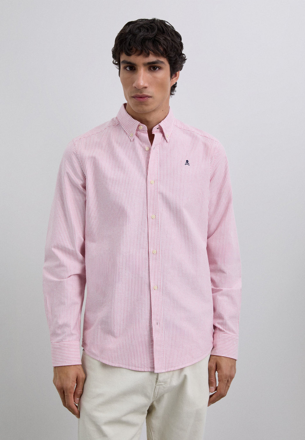 CAMISA OXFORD RAYAS - Scalpers