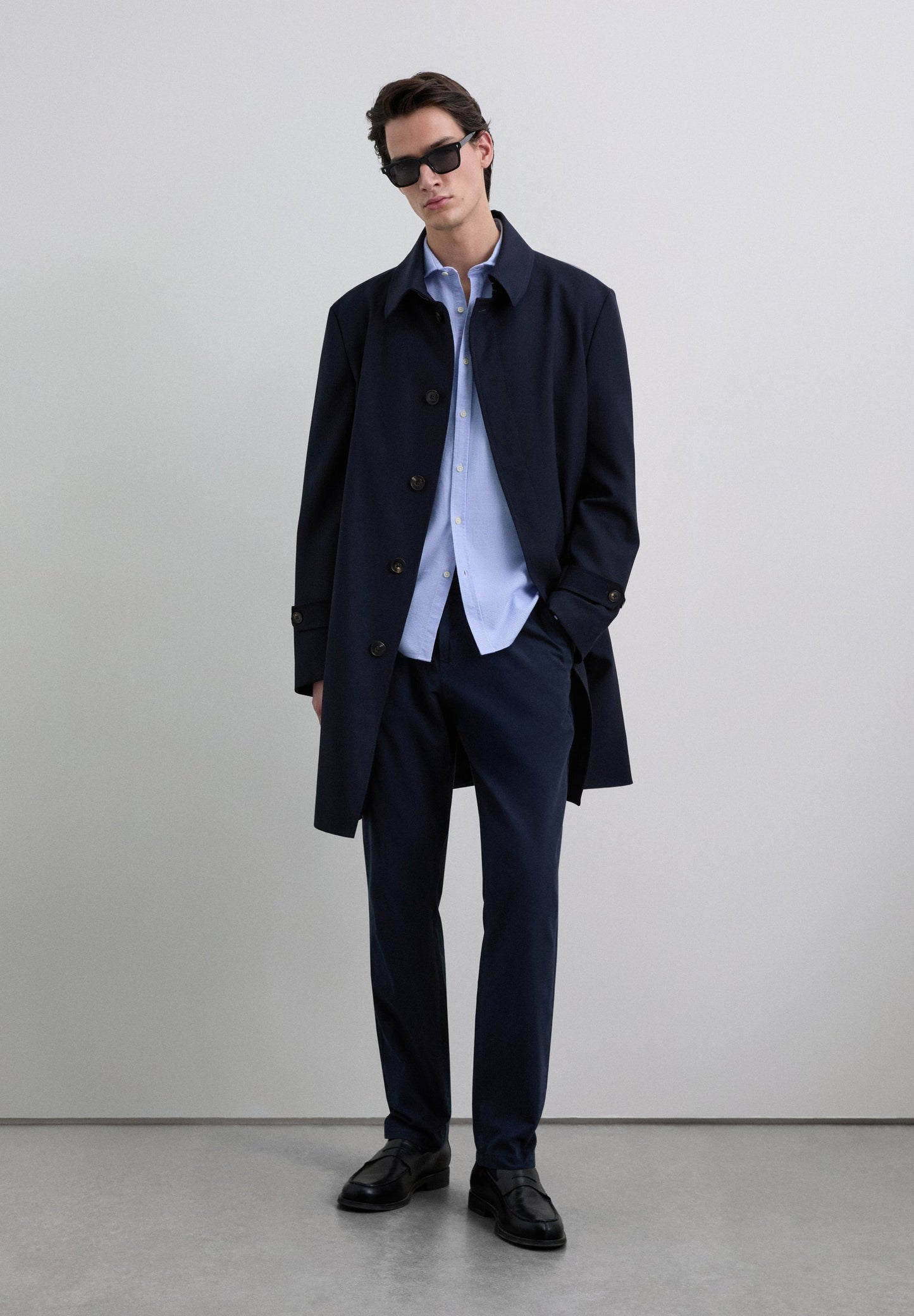 OXFORD SHIRT WITH SKULL