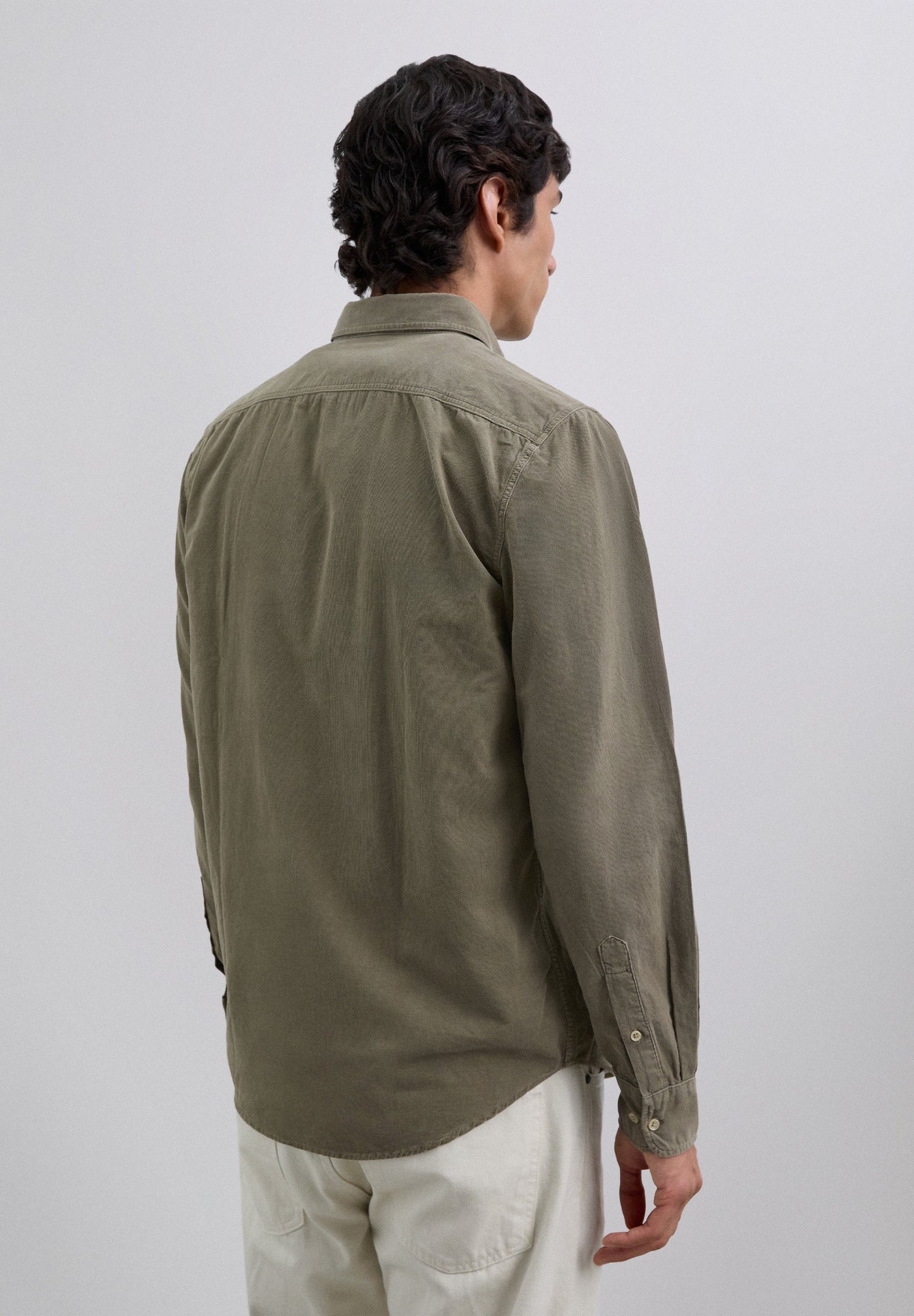 REGULAR FIT CORDUROY SHIRT