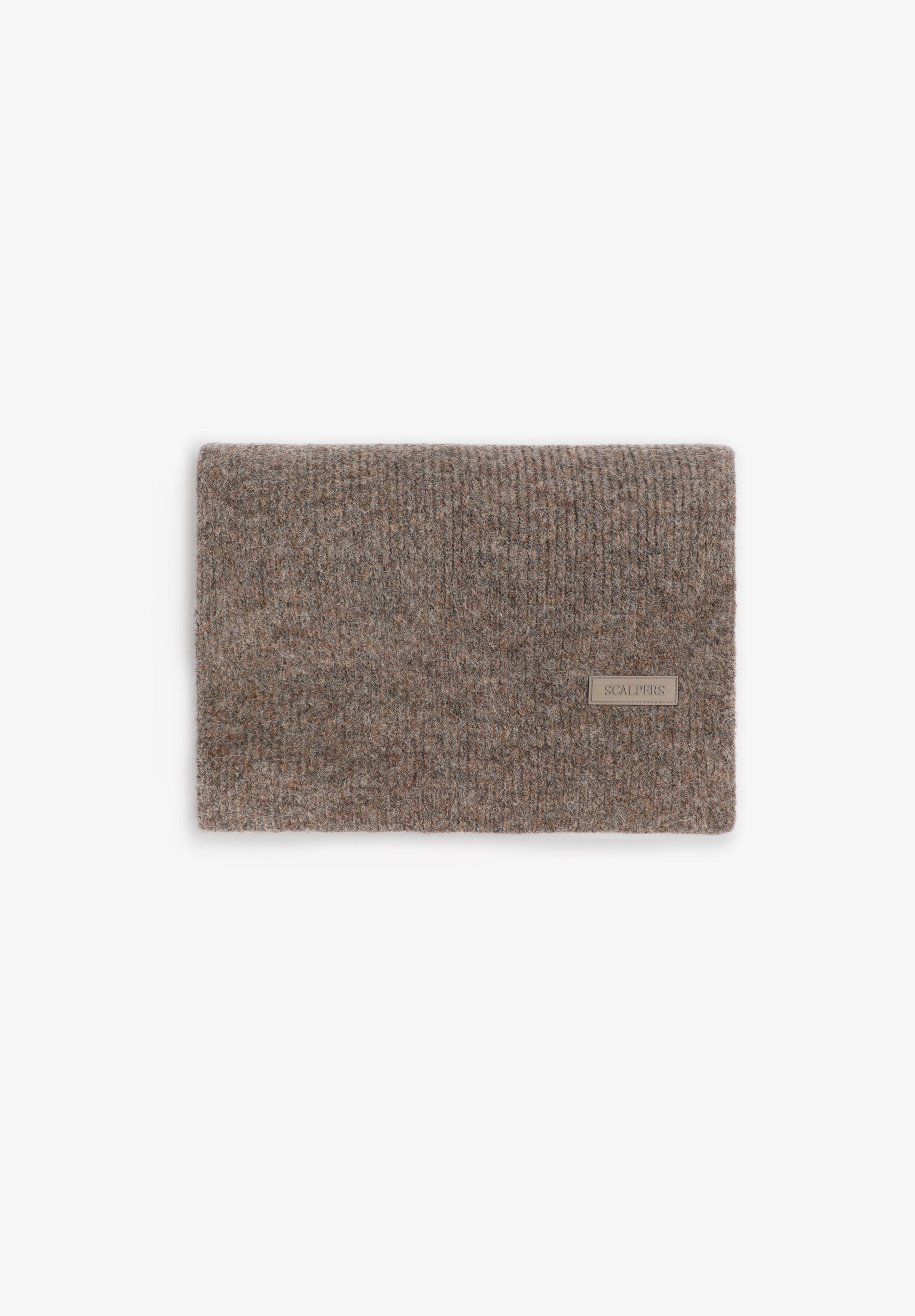 WOOL AND ALPACA BLEND SCARF