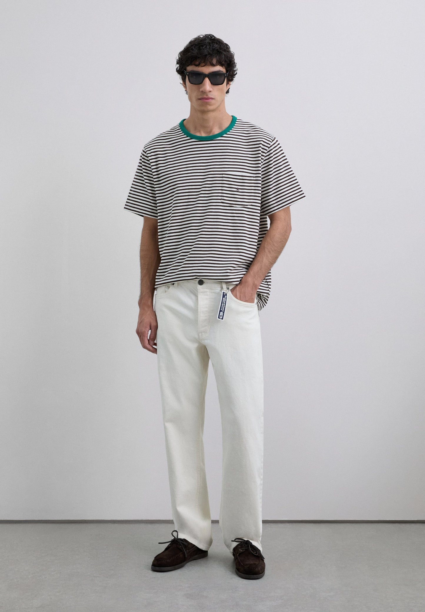 T-SHIRT STREPEN DOODSHOOFD