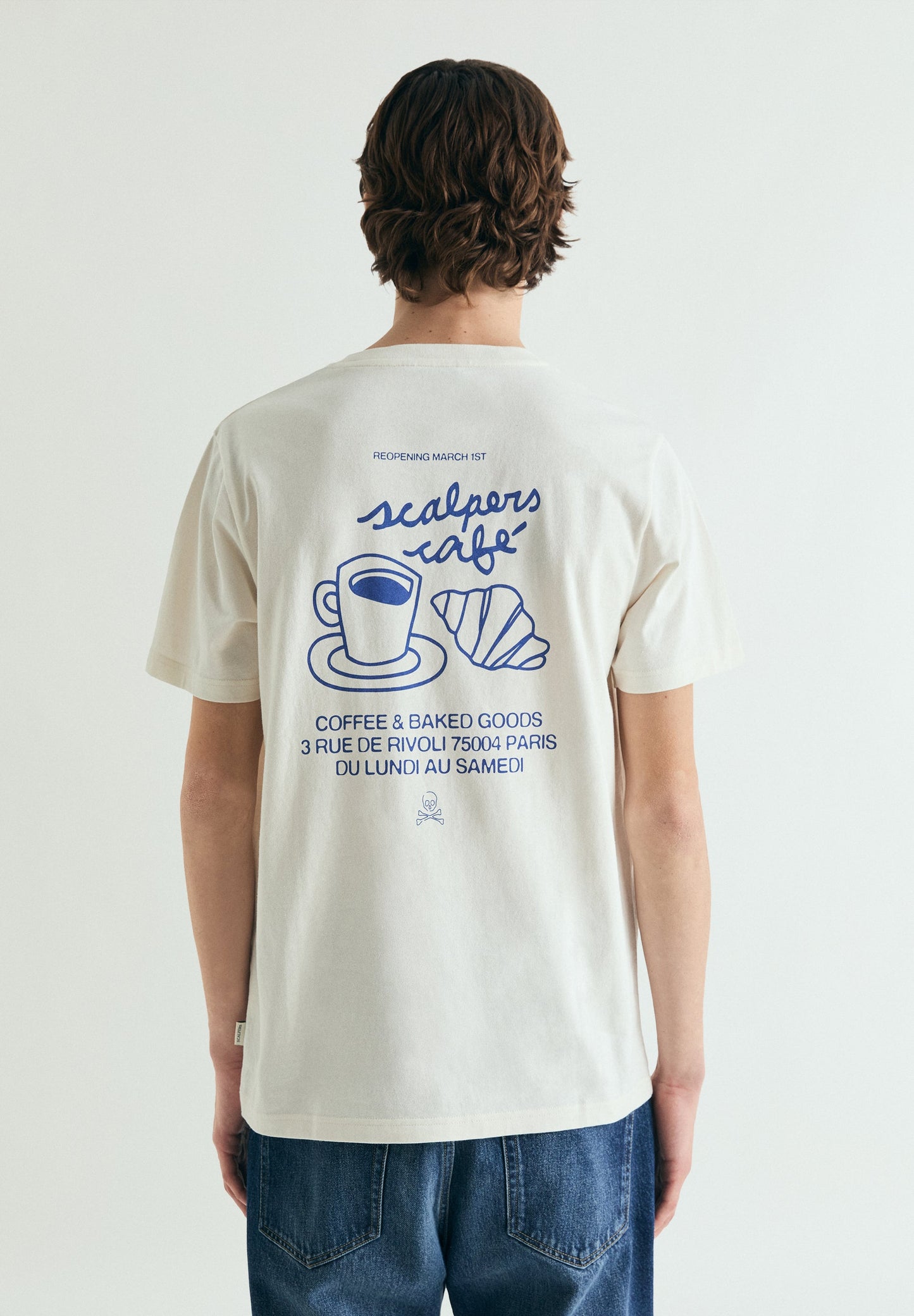 SCALPERS CAFÉ PRINT T-SHIRT