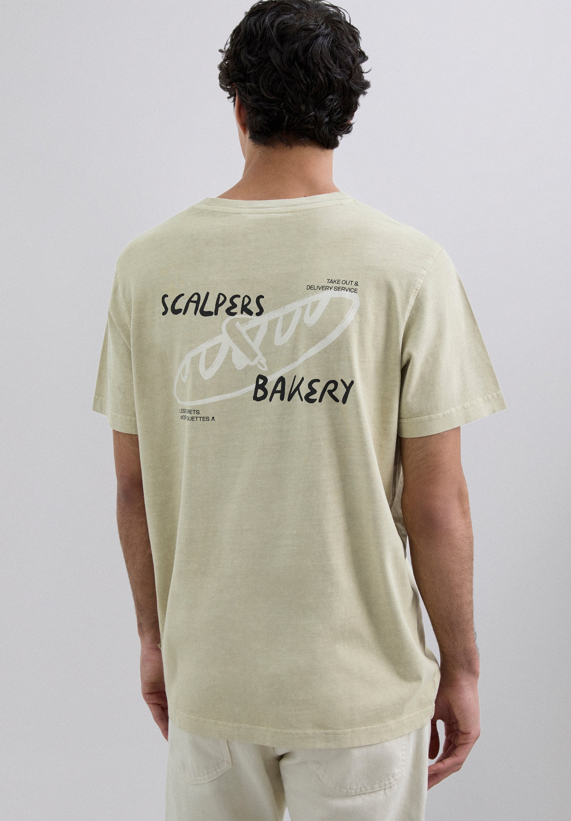 BAGUETTE PRINT T-SHIRT