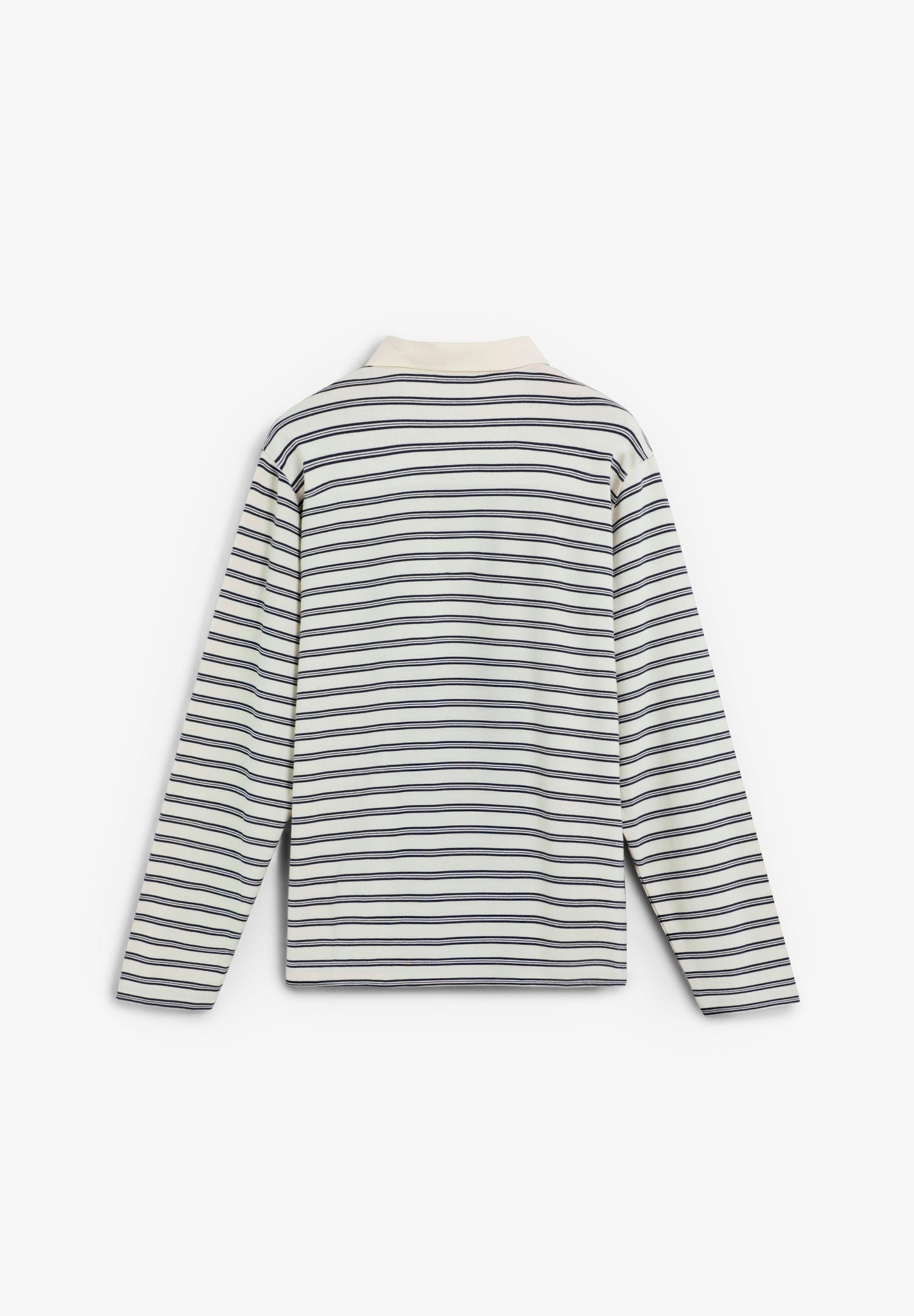 RELAXED TRICOT POLOSHIRT MET PRINT