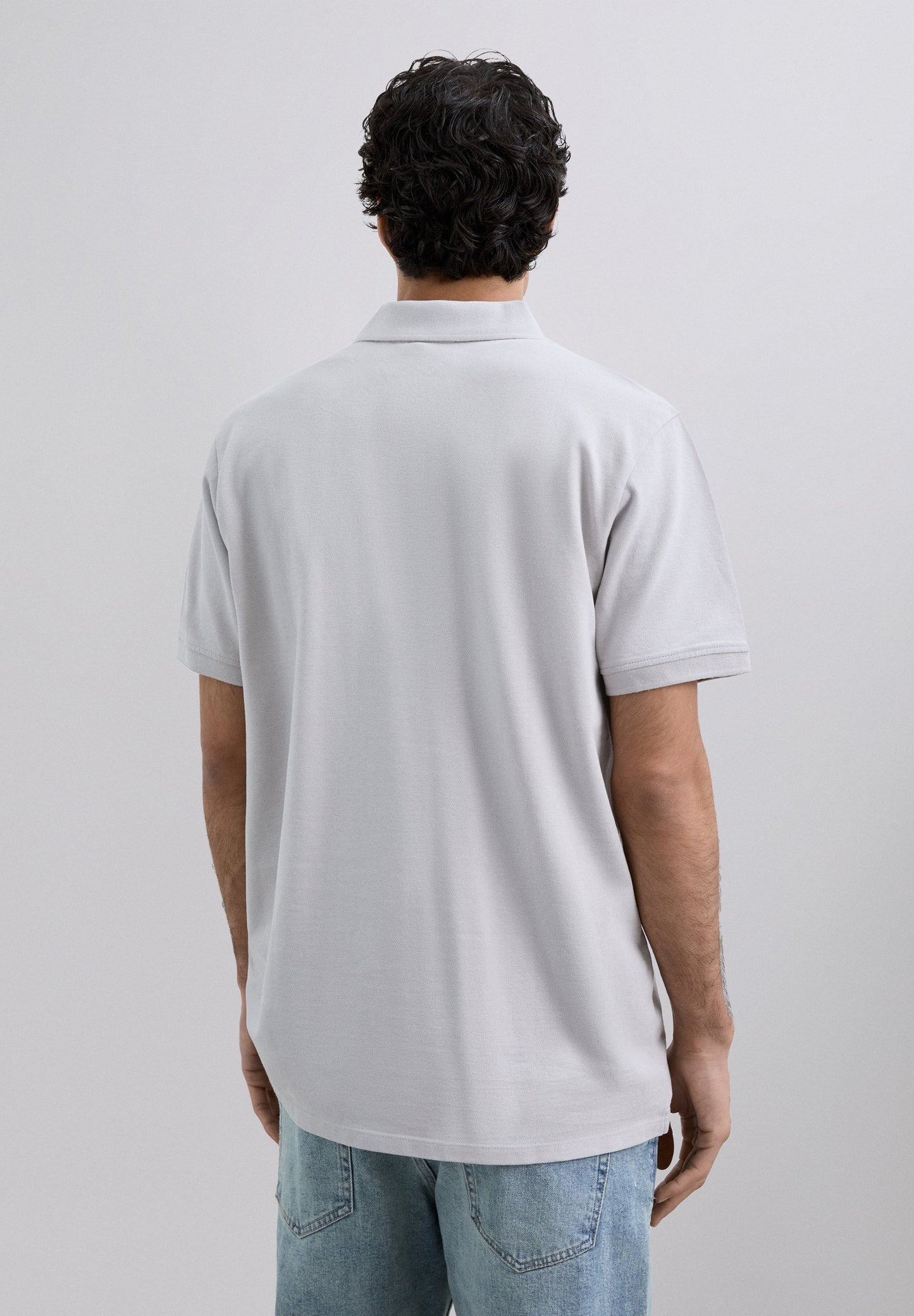 EMBROIDERED PIQUÉ POLO SHIRT