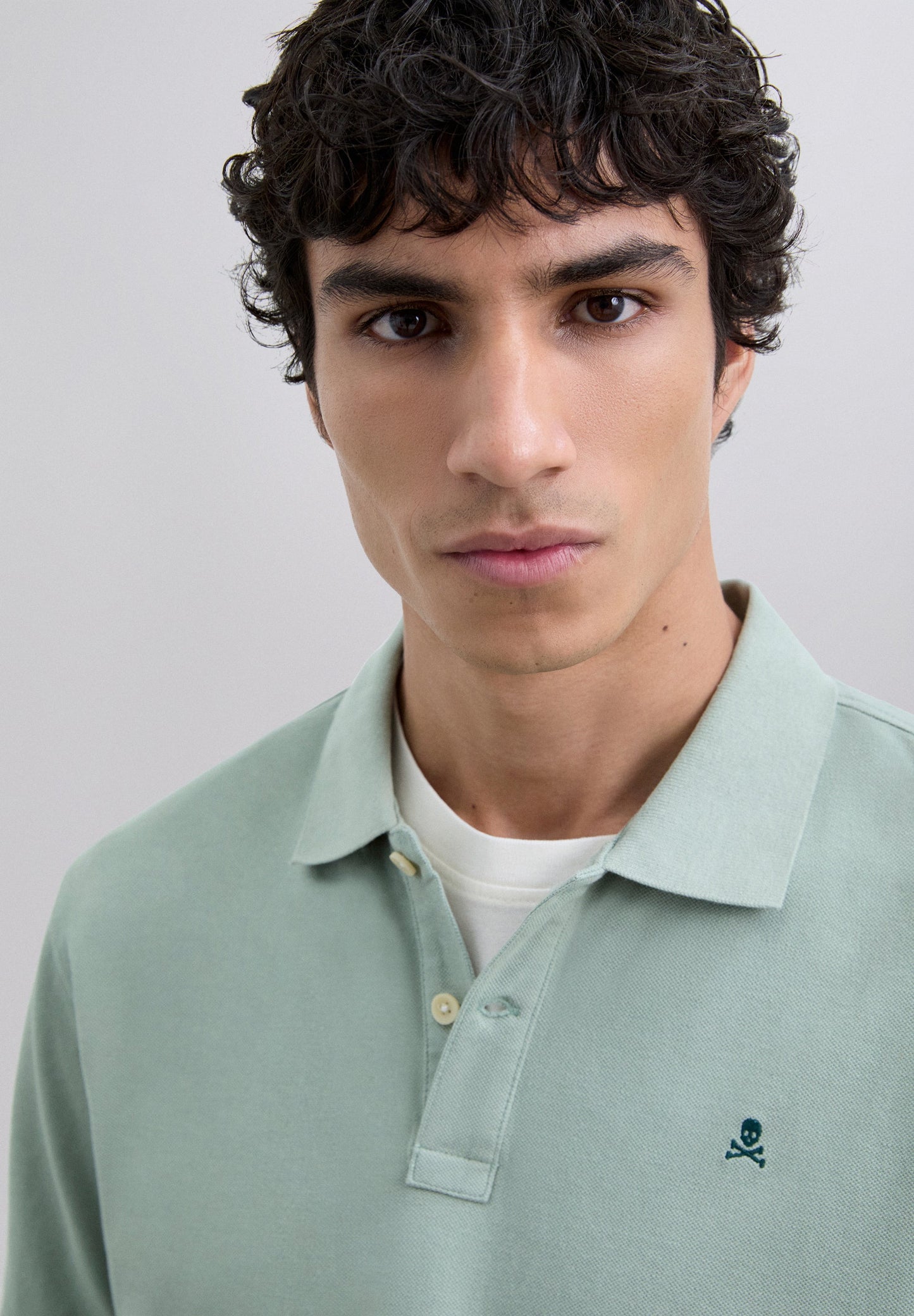 EMBROIDERED PIQUÉ POLO SHIRT