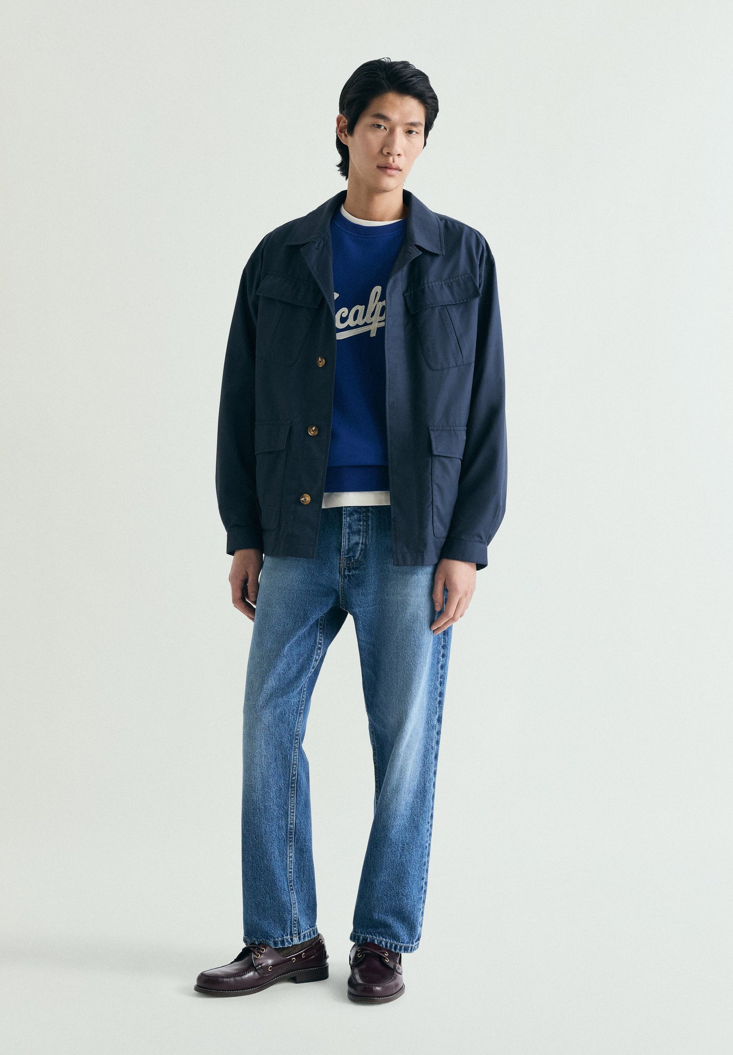 SWEATSHIRT WITH FRONT EMBROIDERY