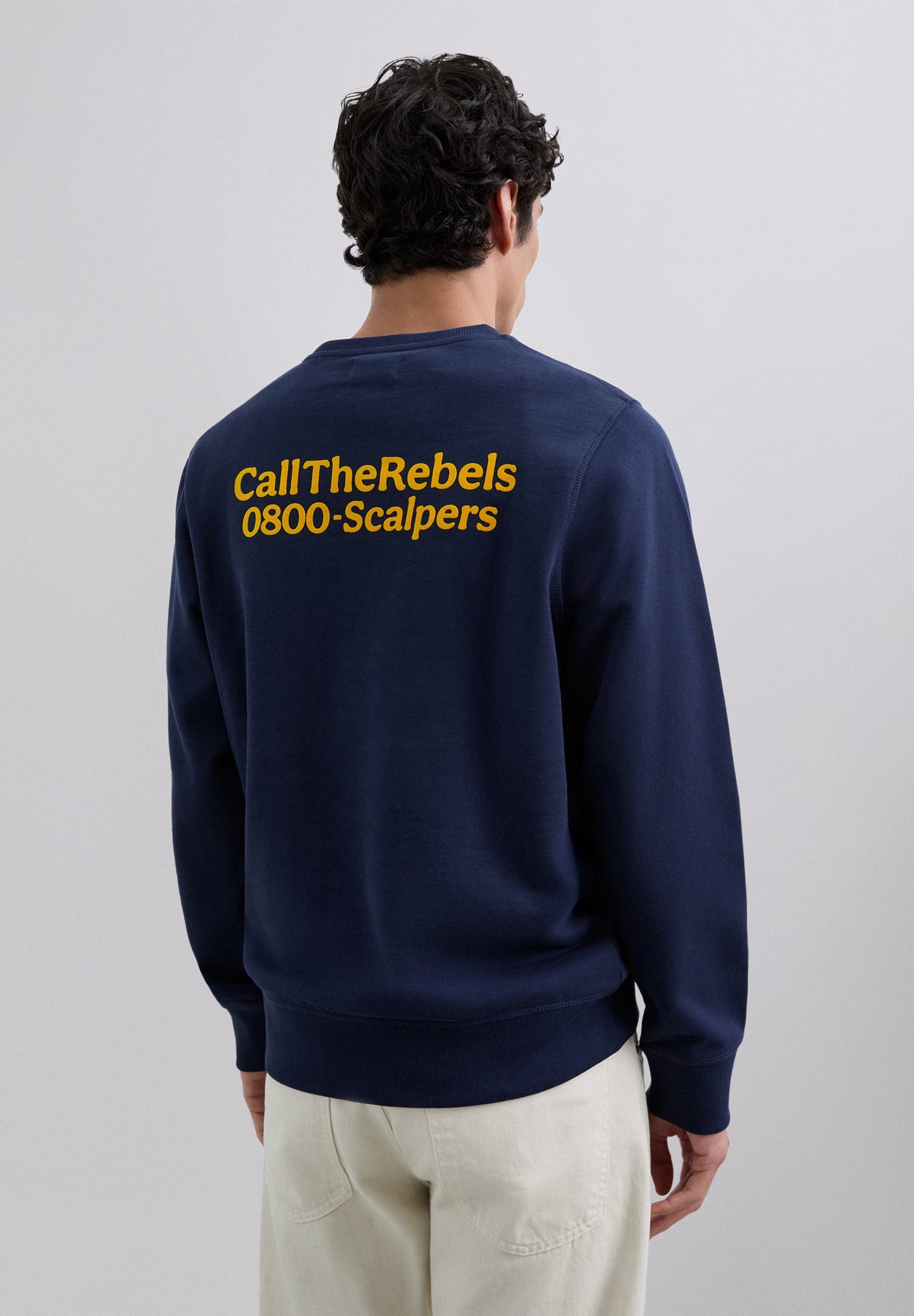 SWEATSHIRT WITH RAISED LOGO