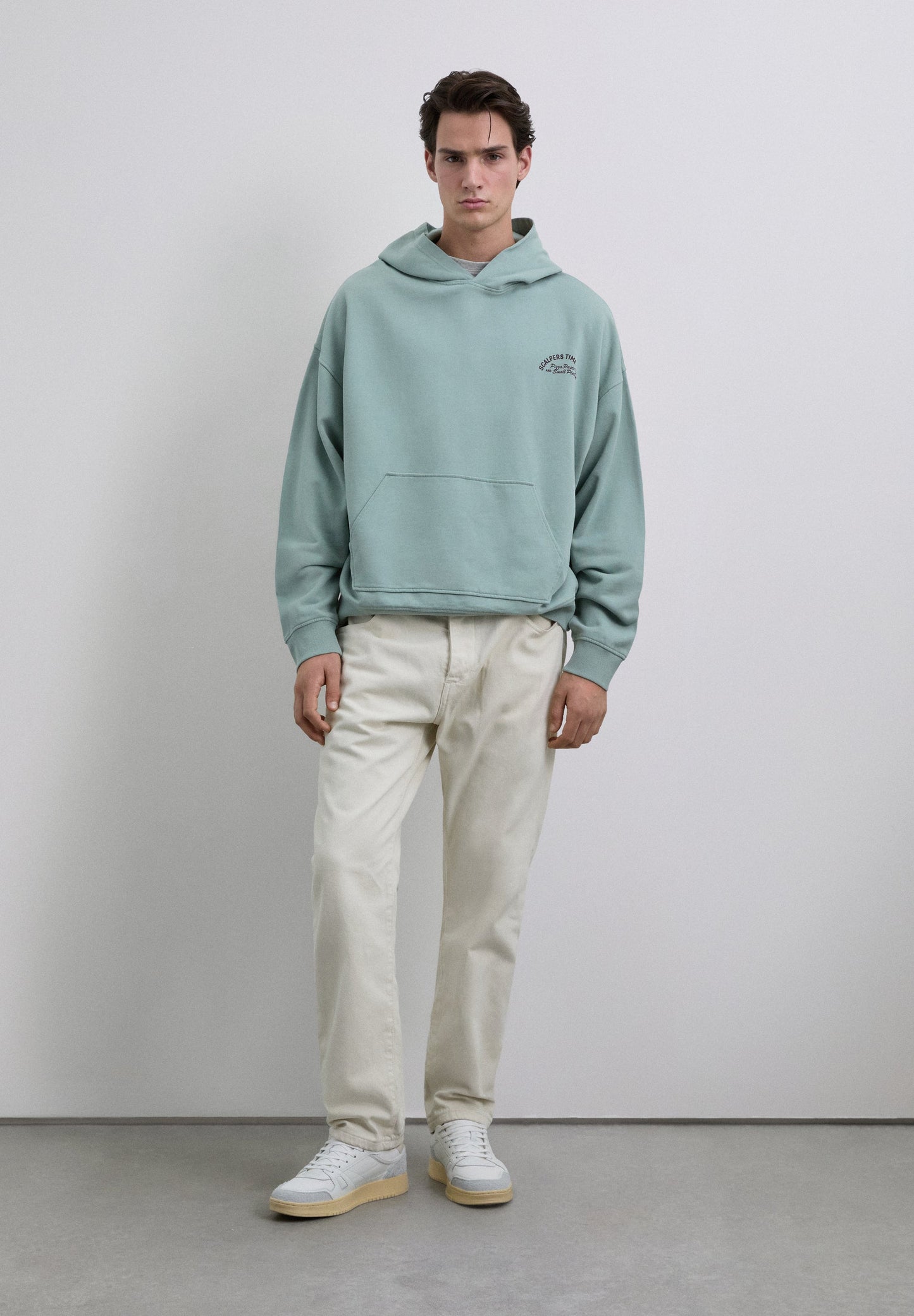 SWEATSHIRT WITH LOGO PRINT