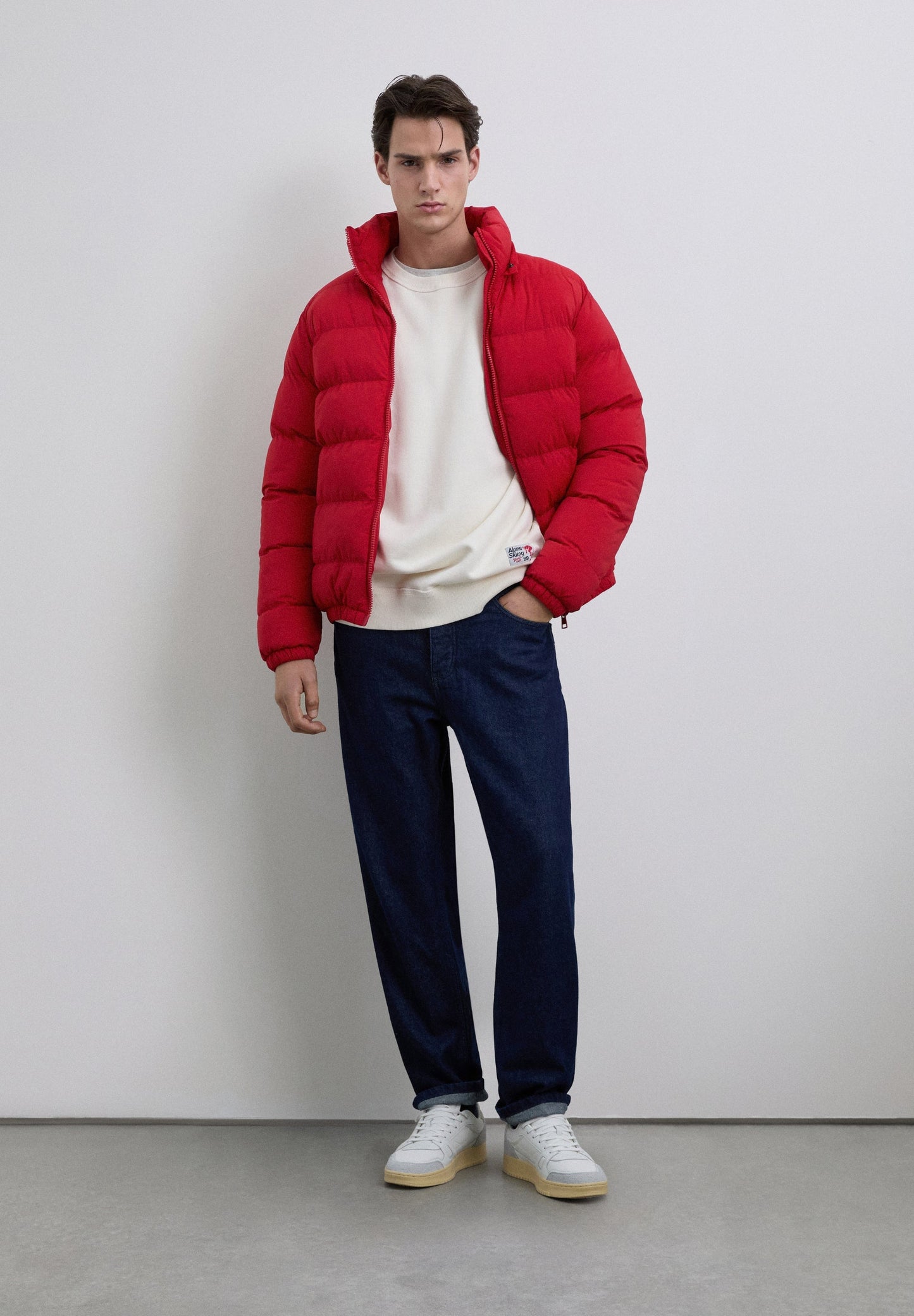 ALPINE SWEATER MET PRINT