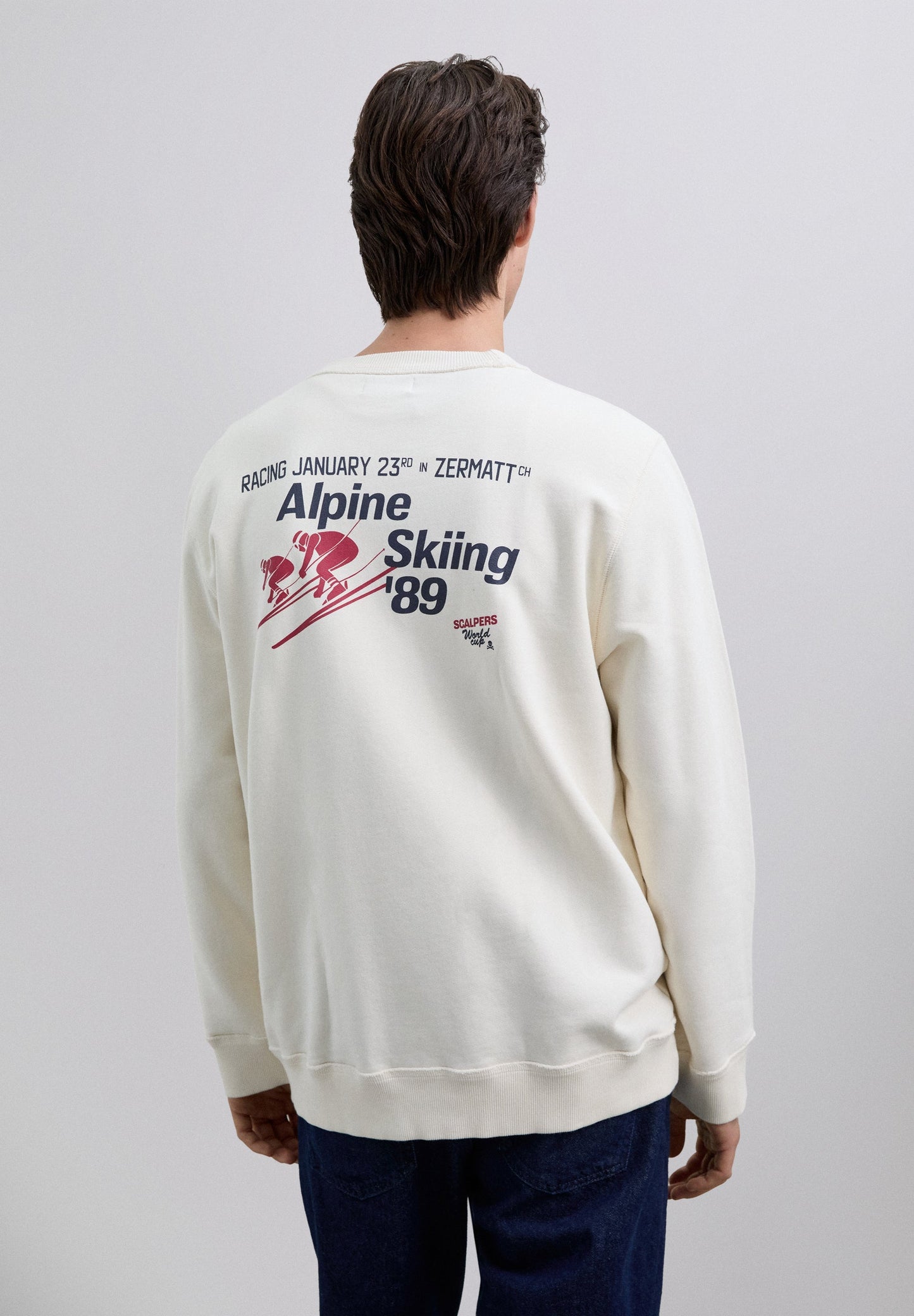 ALPINE SWEATER MET PRINT