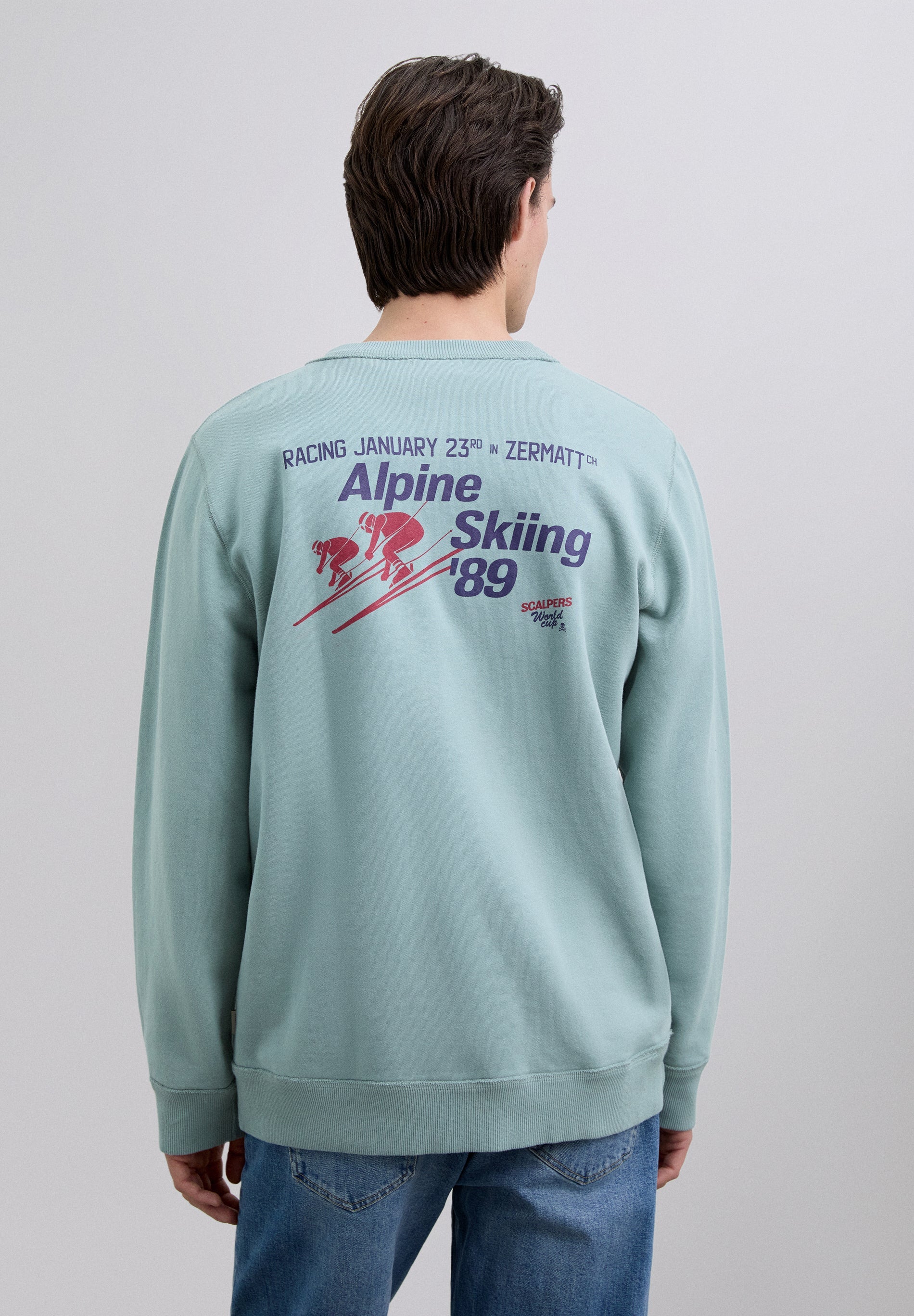 ALPINE PRINT SWEATSHIRT