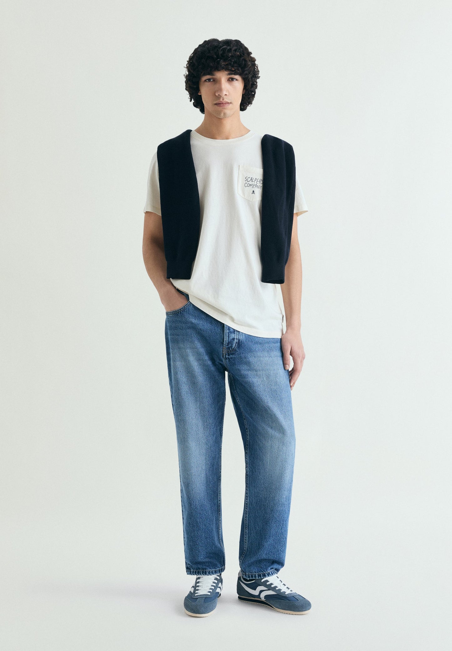 T-SHIRT WITH POCKET PRINT