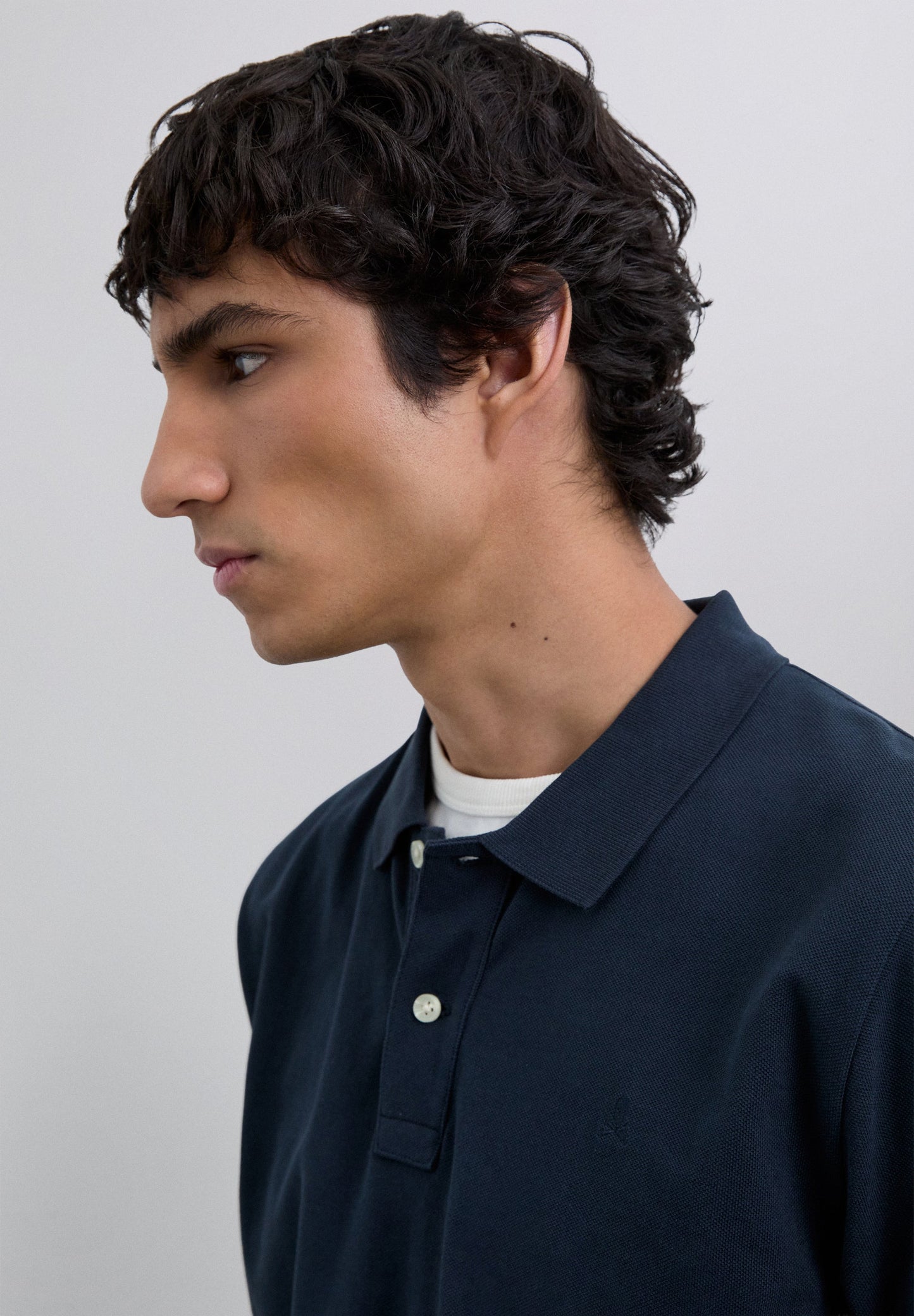 BASIC POLO SHIRT WITH SKULL