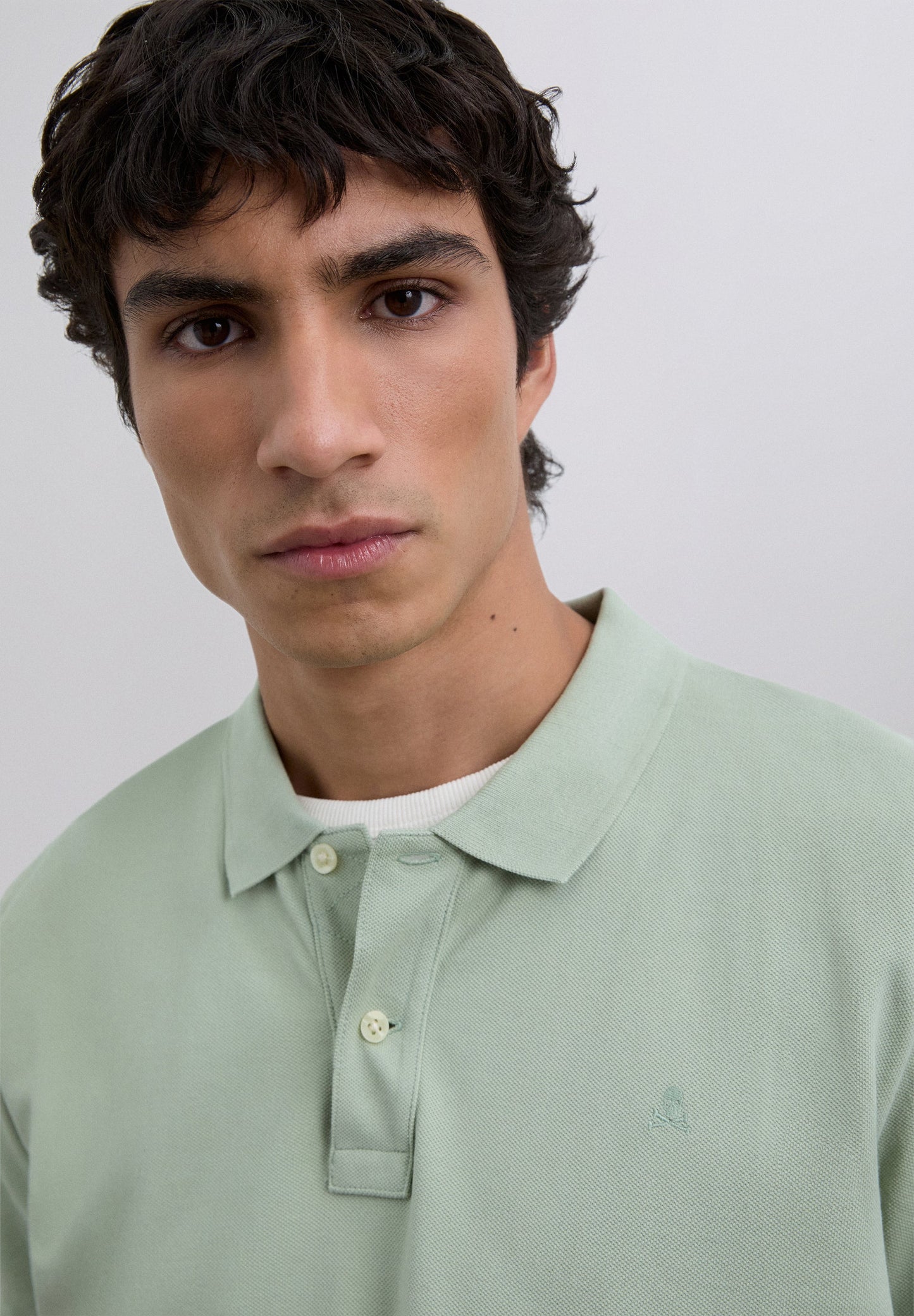BASIC POLO SHIRT WITH SKULL