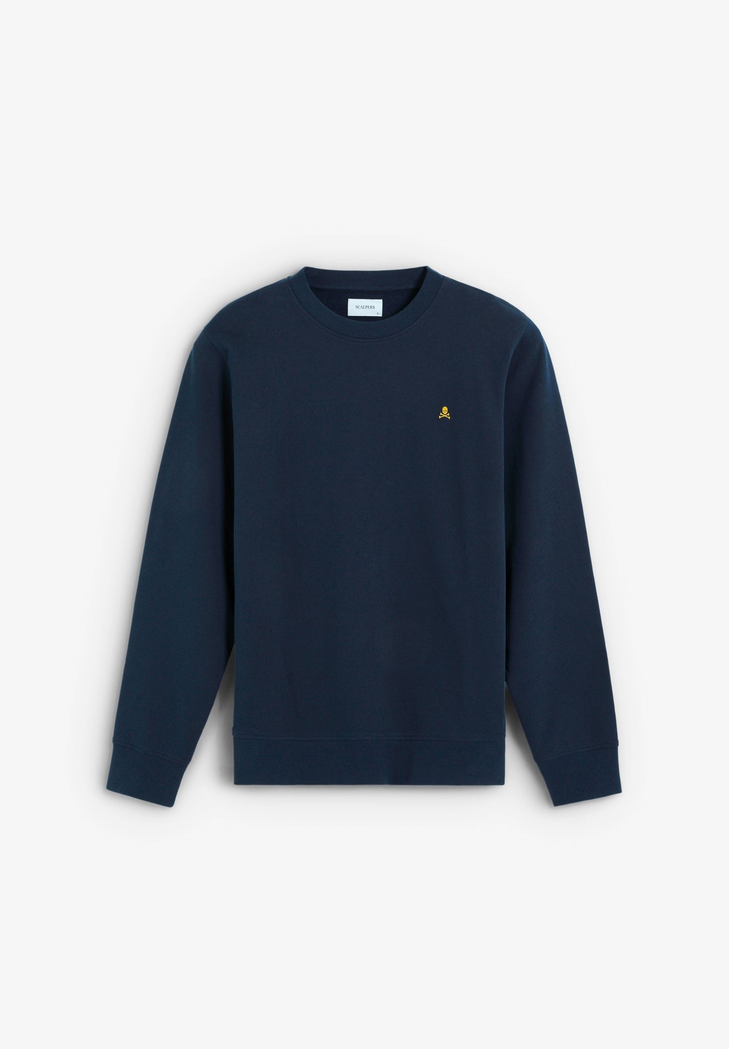 SWEATSHIRT WITH EMBROIDERED SKULL