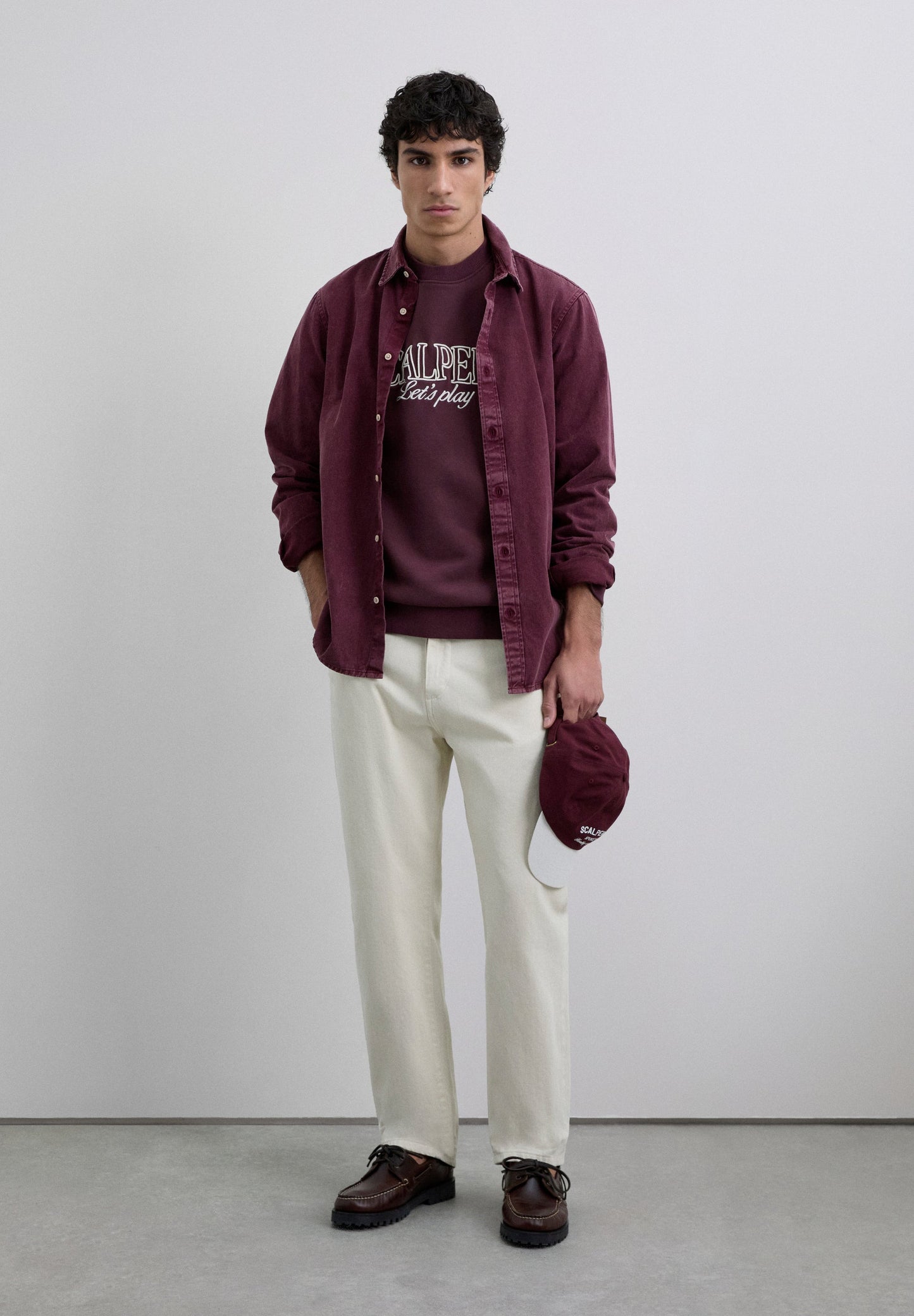 SWEATSHIRT WITH FRONT LOGO