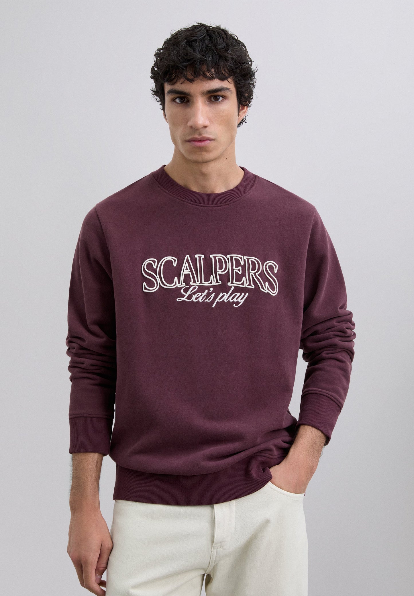 SWEATSHIRT WITH FRONT LOGO