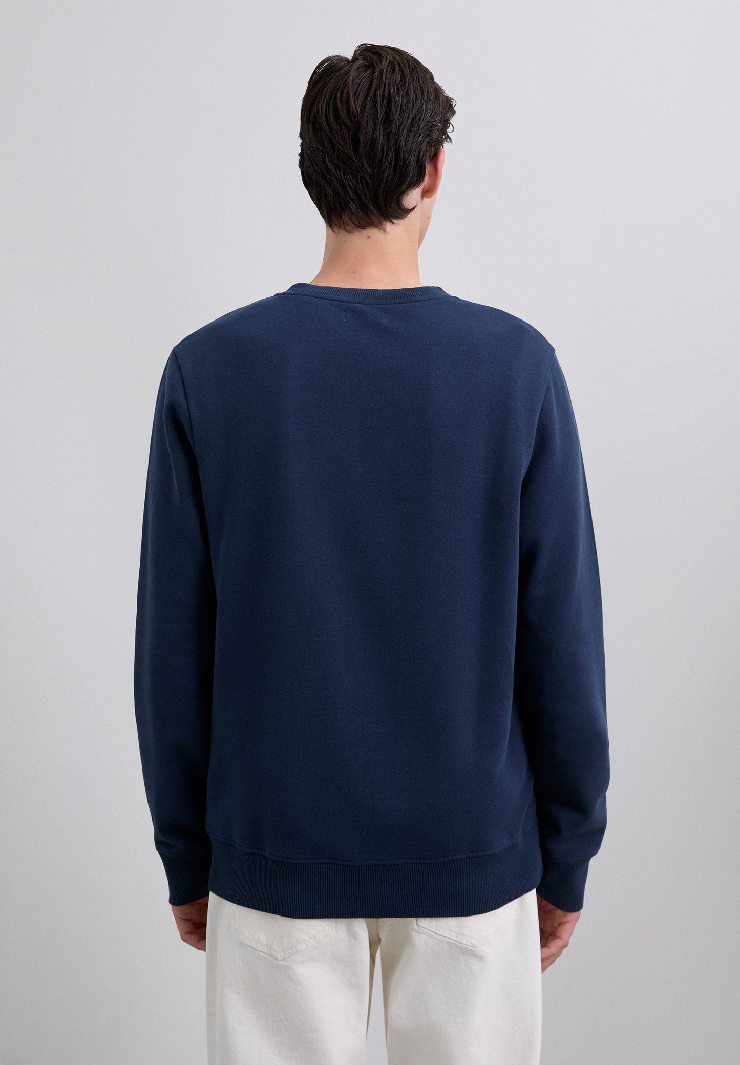 SWEATSHIRT WITH RAISED LOGO
