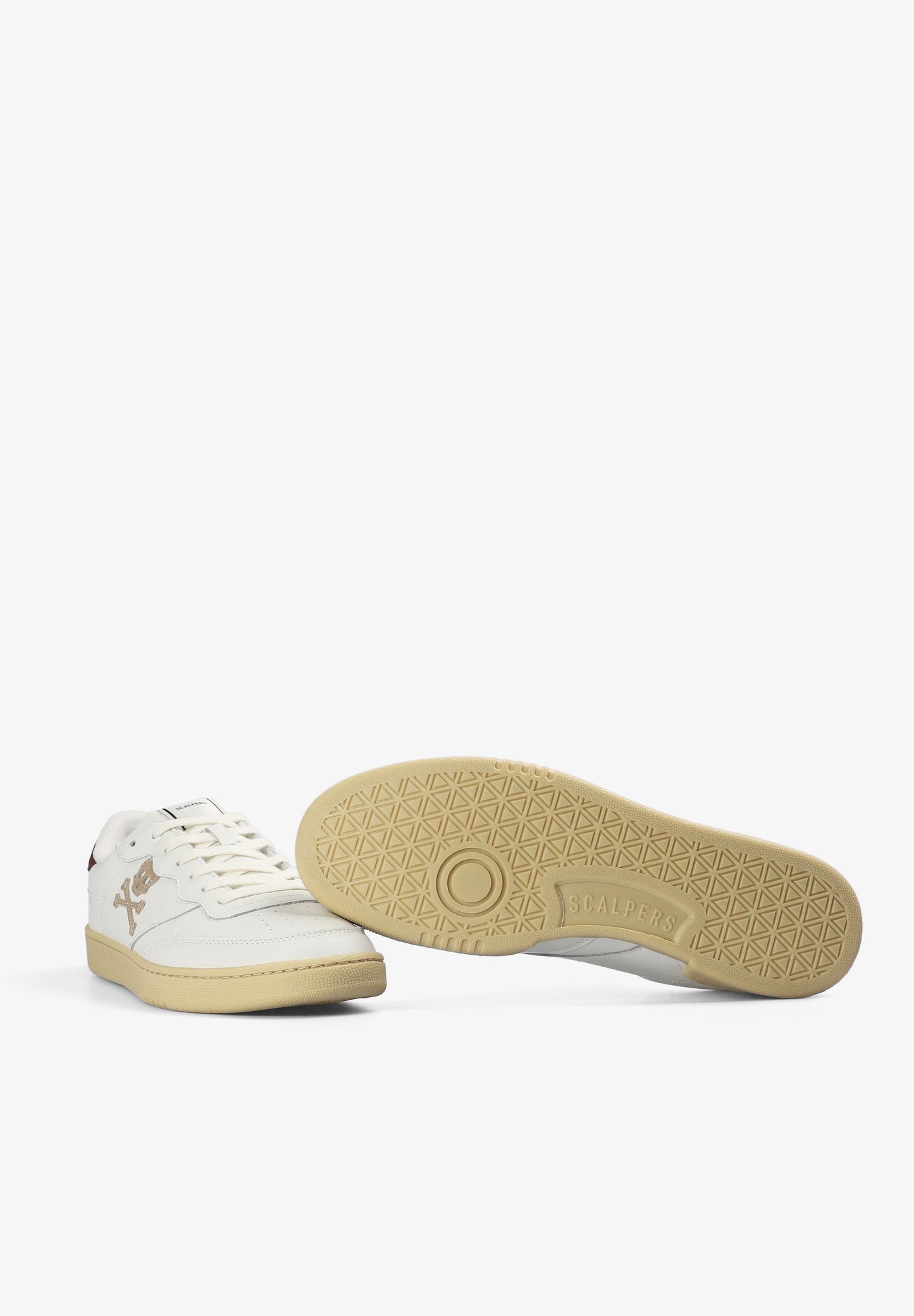 LEATHER SKULL SNEAKERS