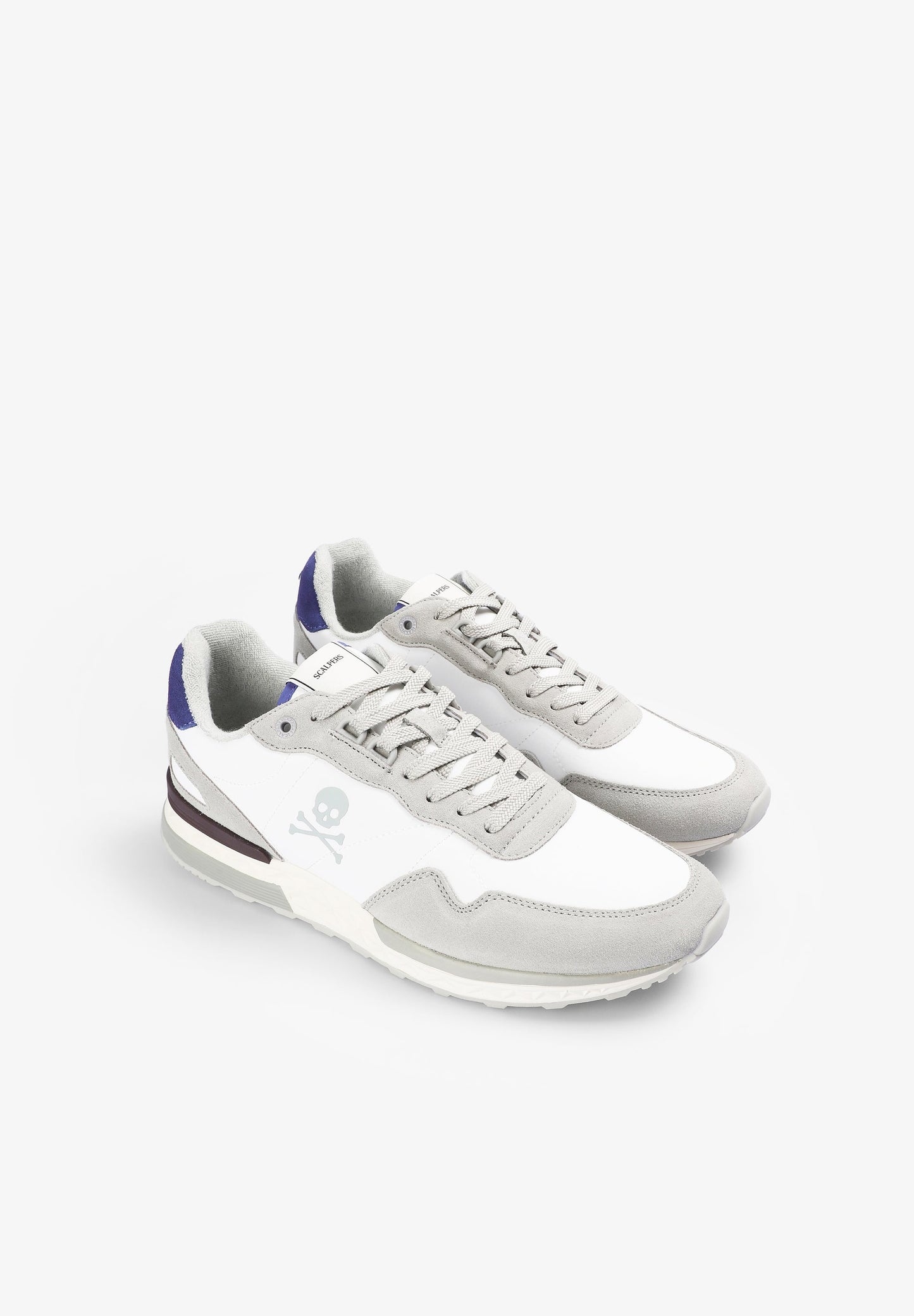 SUEDE SNEAKERS WITH SKULL