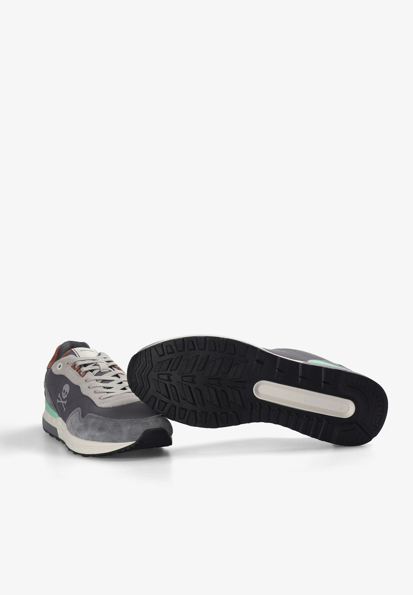 SUEDE SNEAKERS WITH SKULL