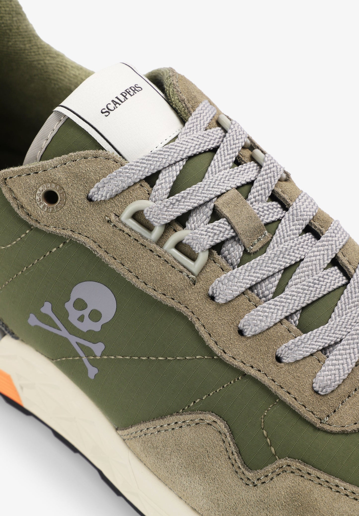 SUEDE SNEAKERS WITH SKULL