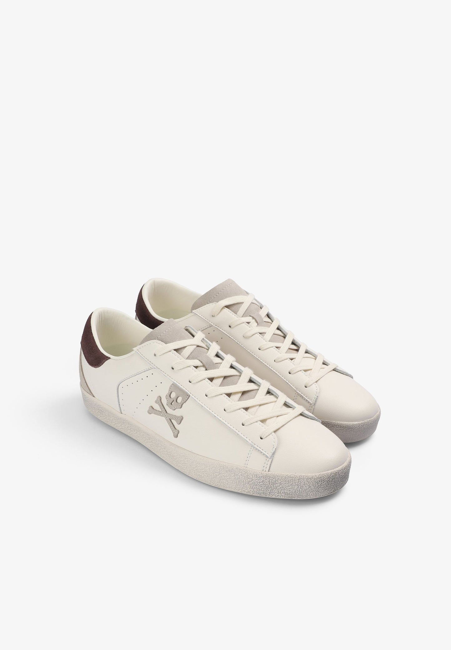 LEATHER SKULL SNEAKERS