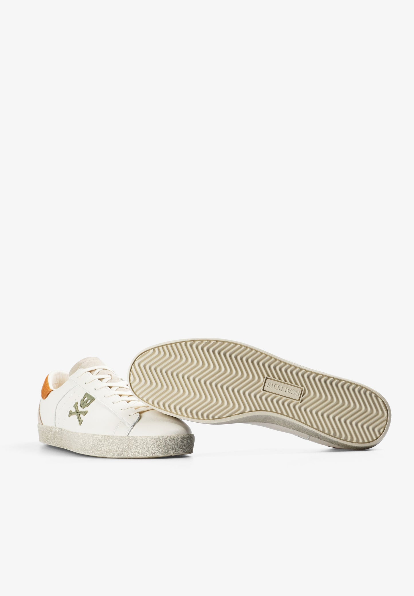 LEATHER SKULL SNEAKERS