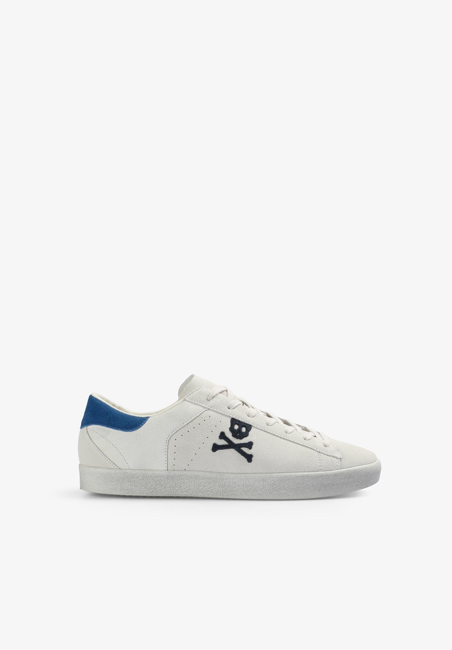 SUEDE SNEAKERS WITH SKULL