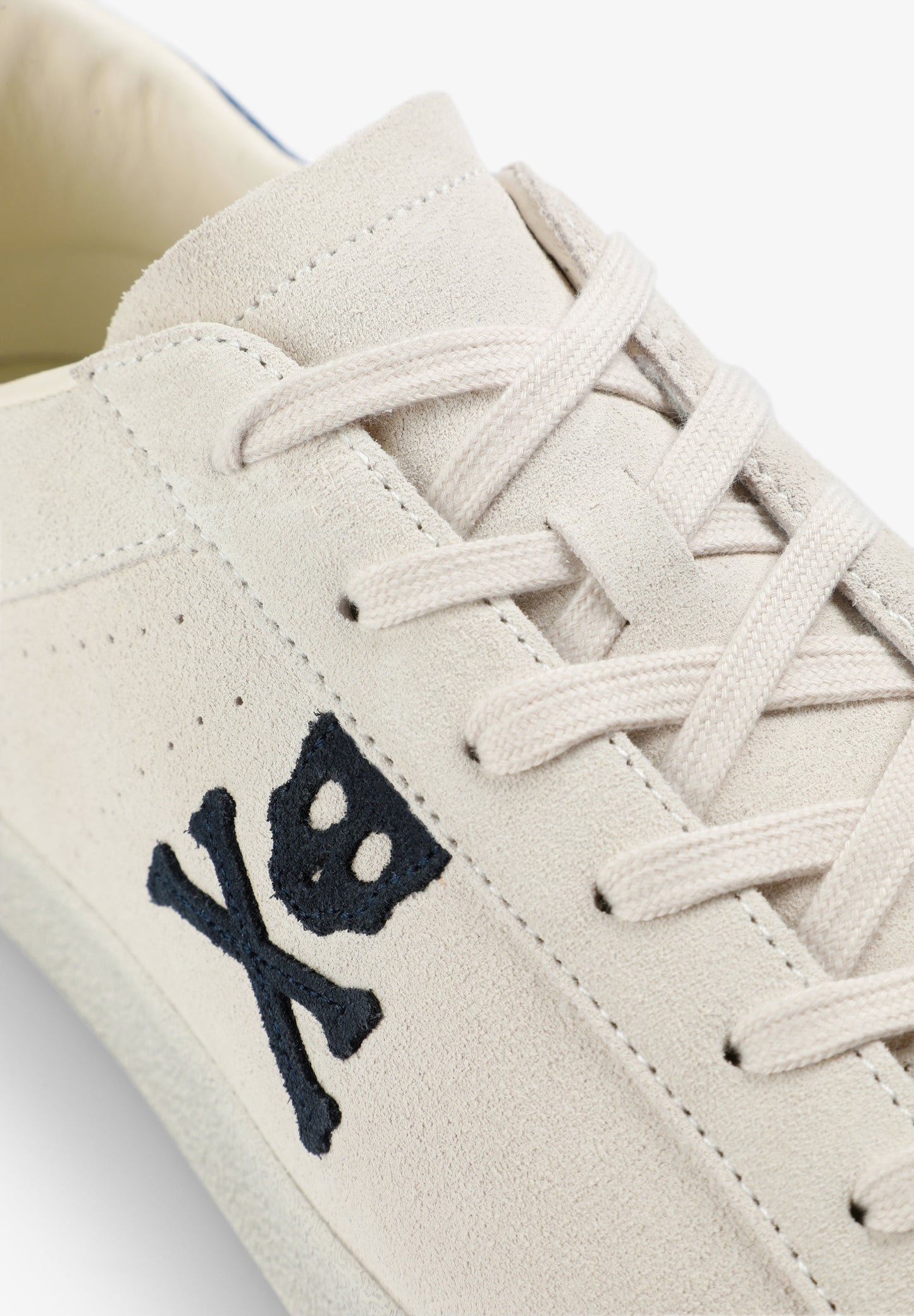 SUEDE SNEAKERS WITH SKULL