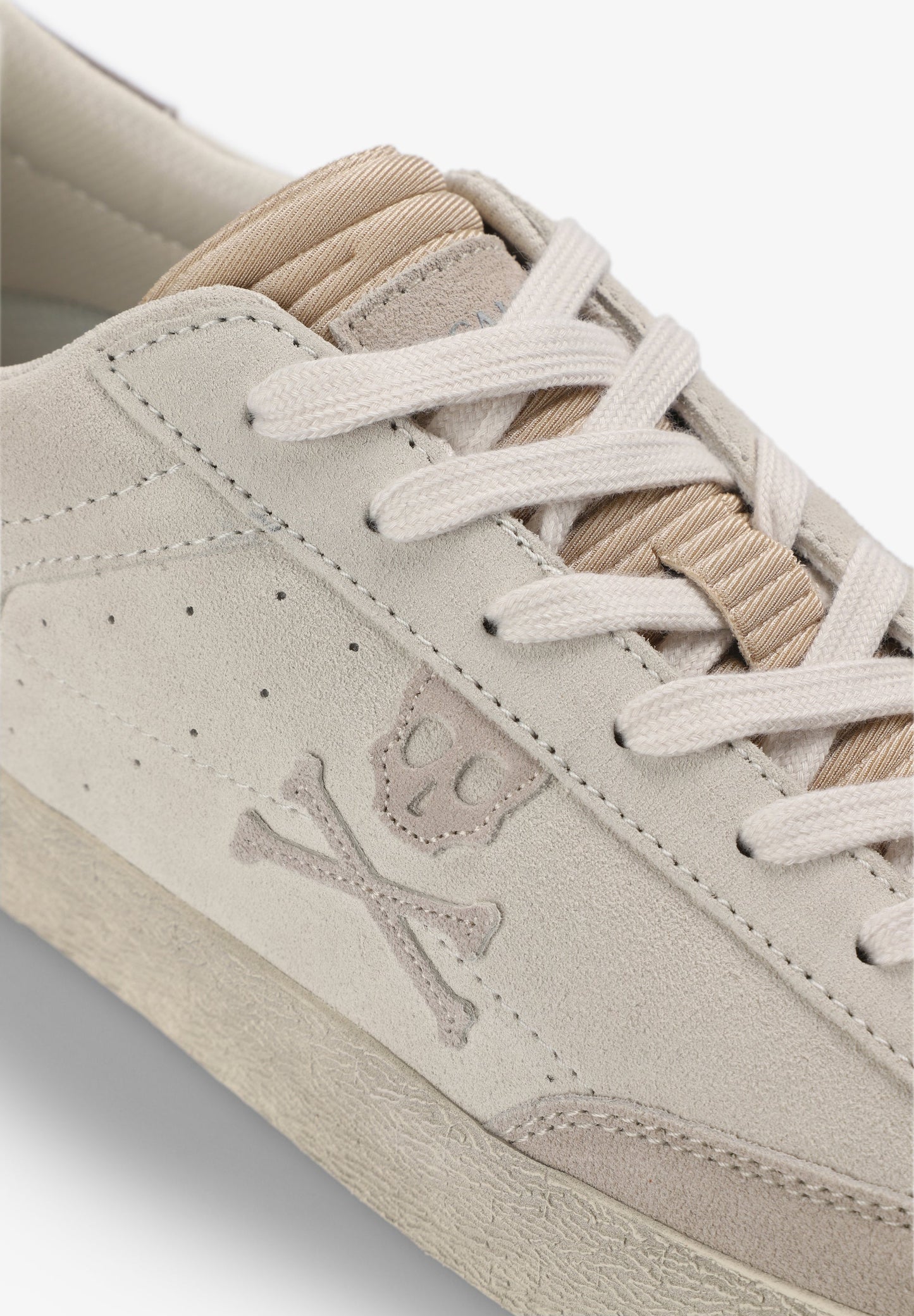 SUEDE SNEAKERS WITH SKULL