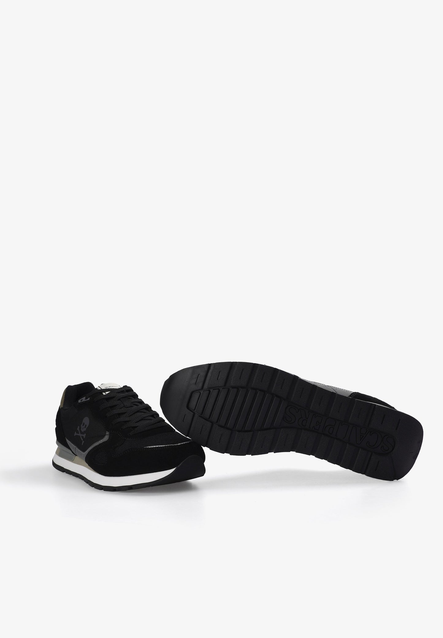 LEATHER SKULL SNEAKERS