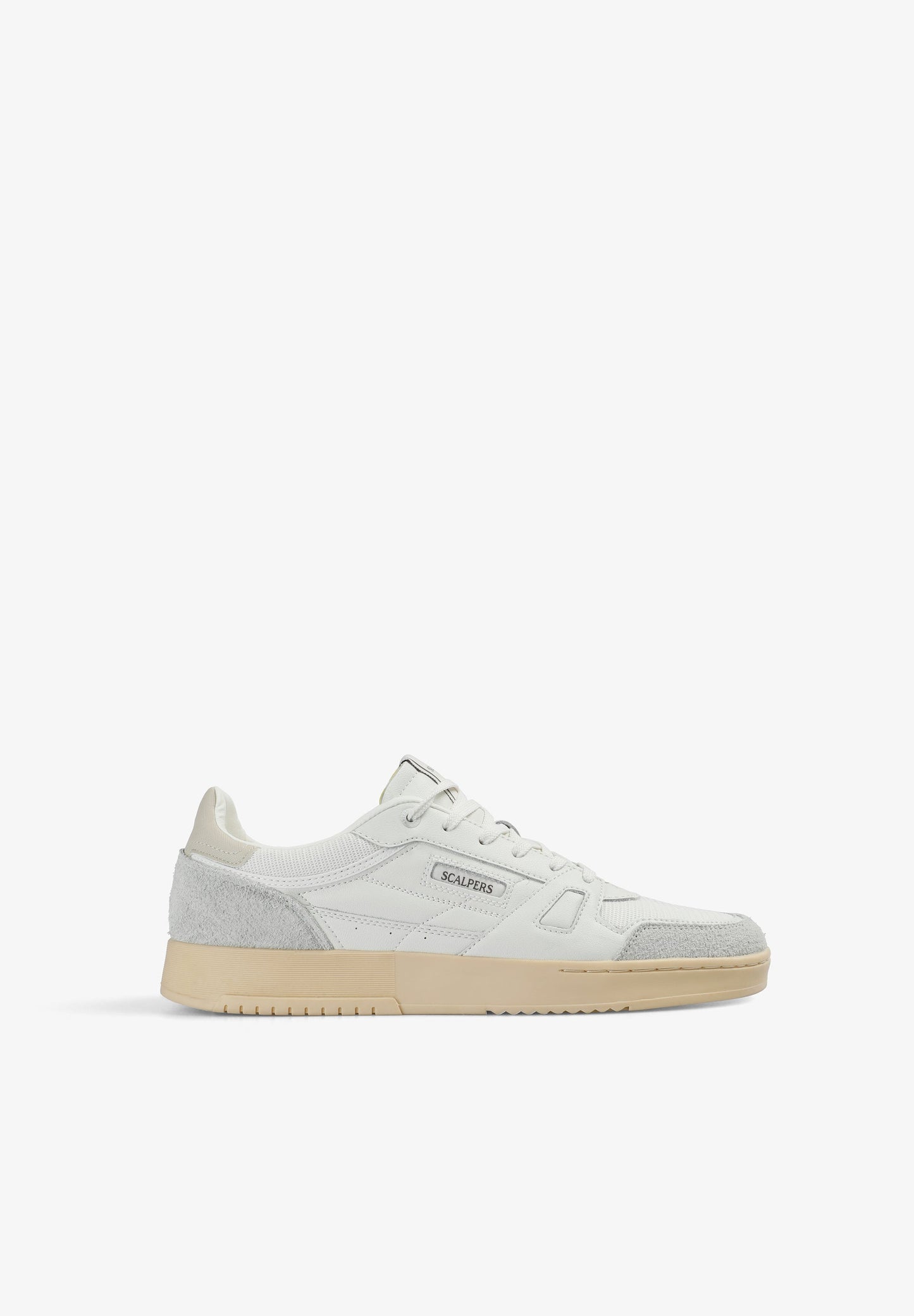 LEATHER LOGO SNEAKERS