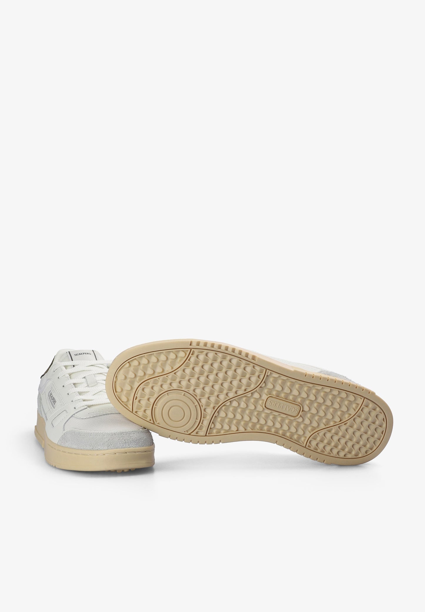 LEATHER LOGO SNEAKERS